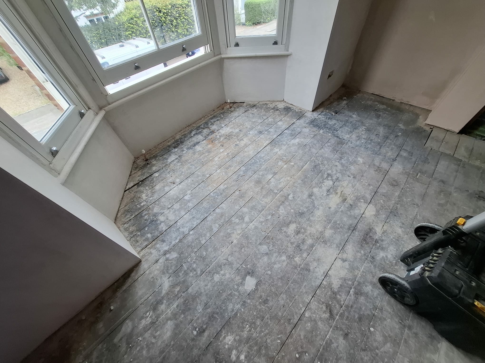 Completed floor, London