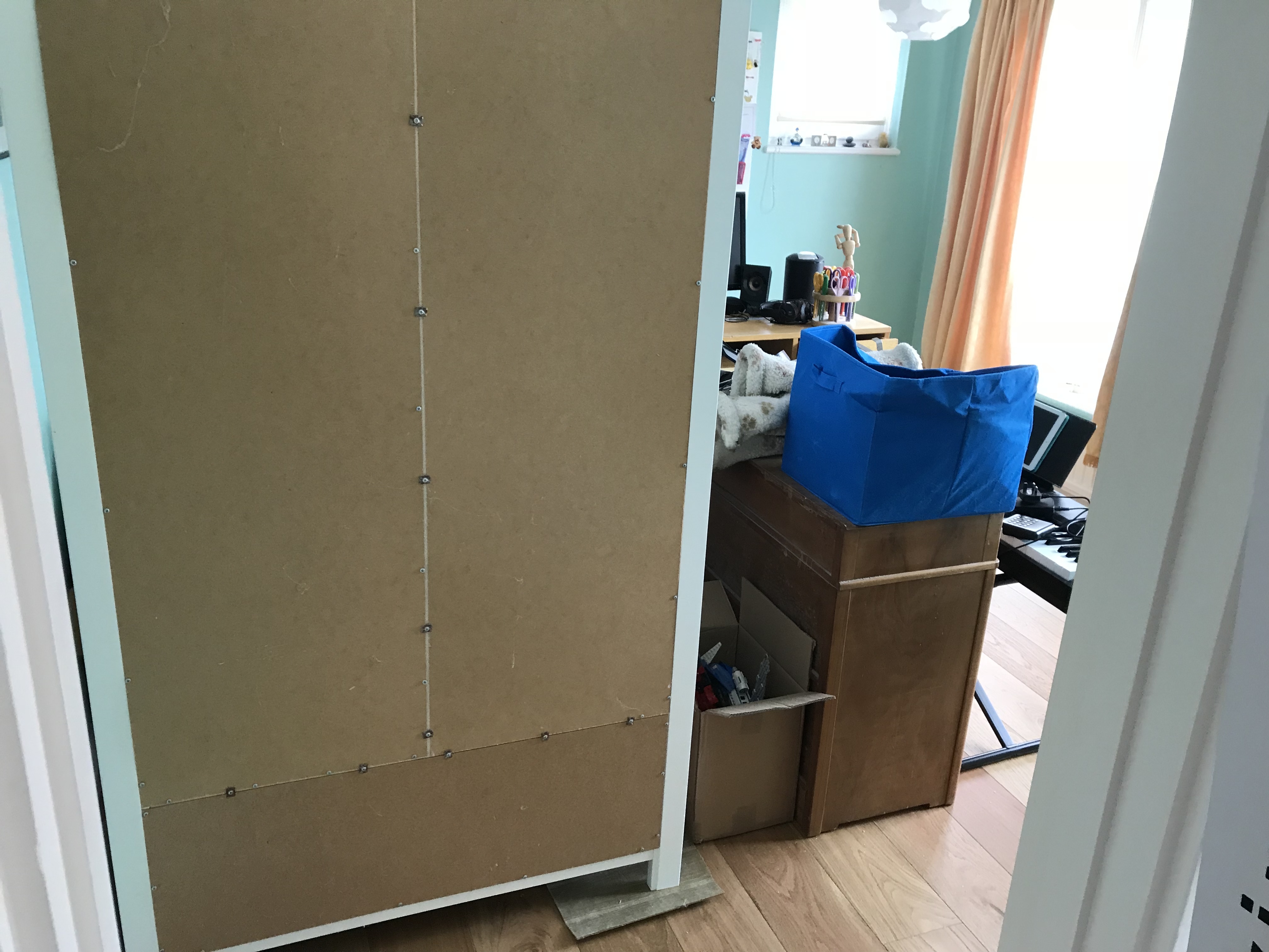 Parquet floor after sanding work in BR5