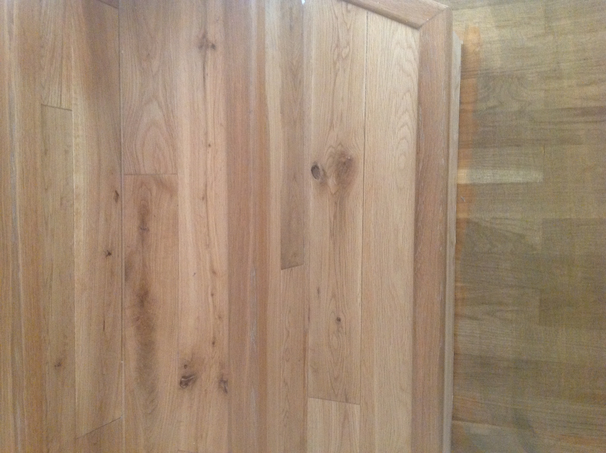 Floor condition before work at CR0