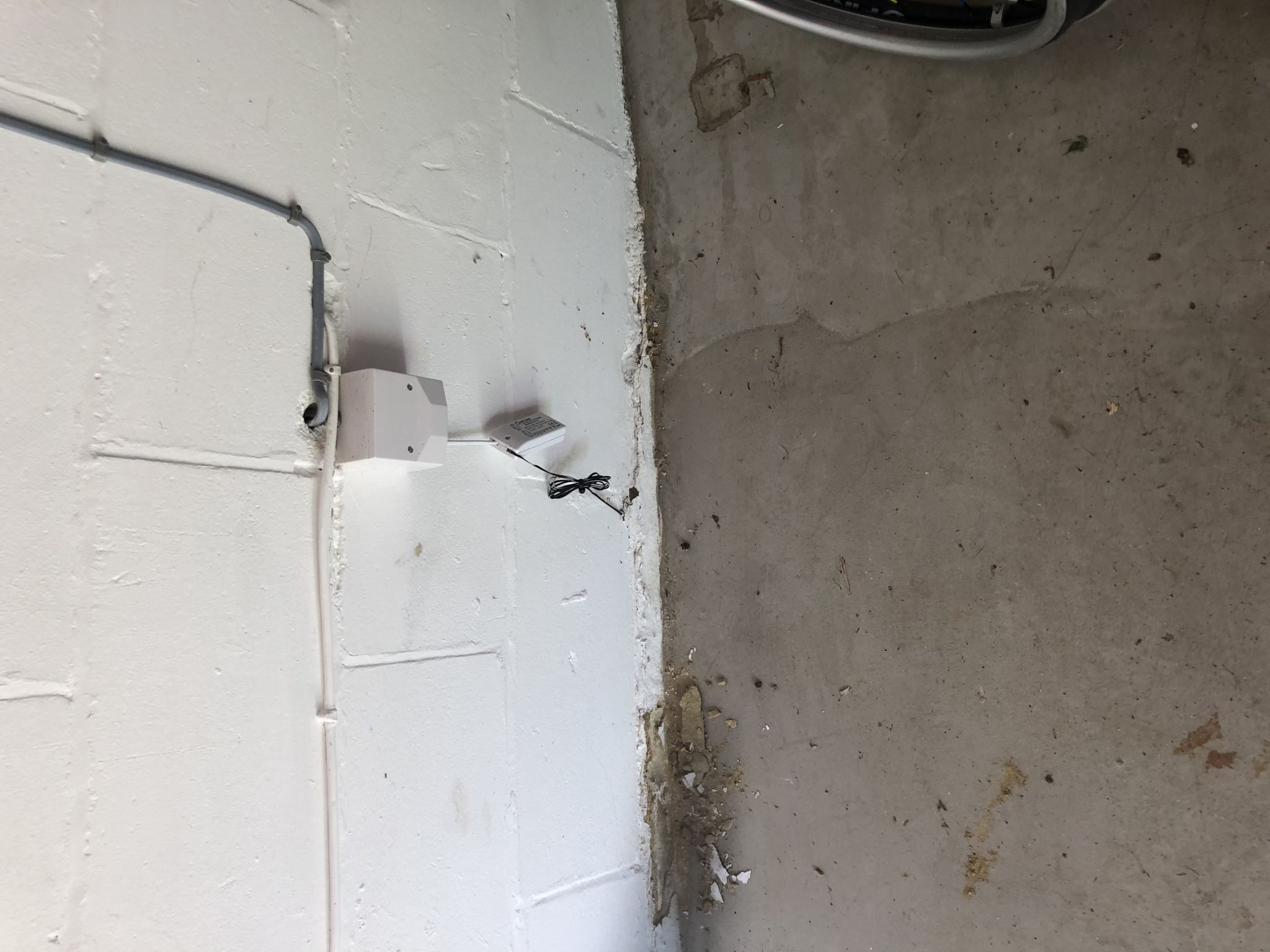 Floor condition before work at DA13