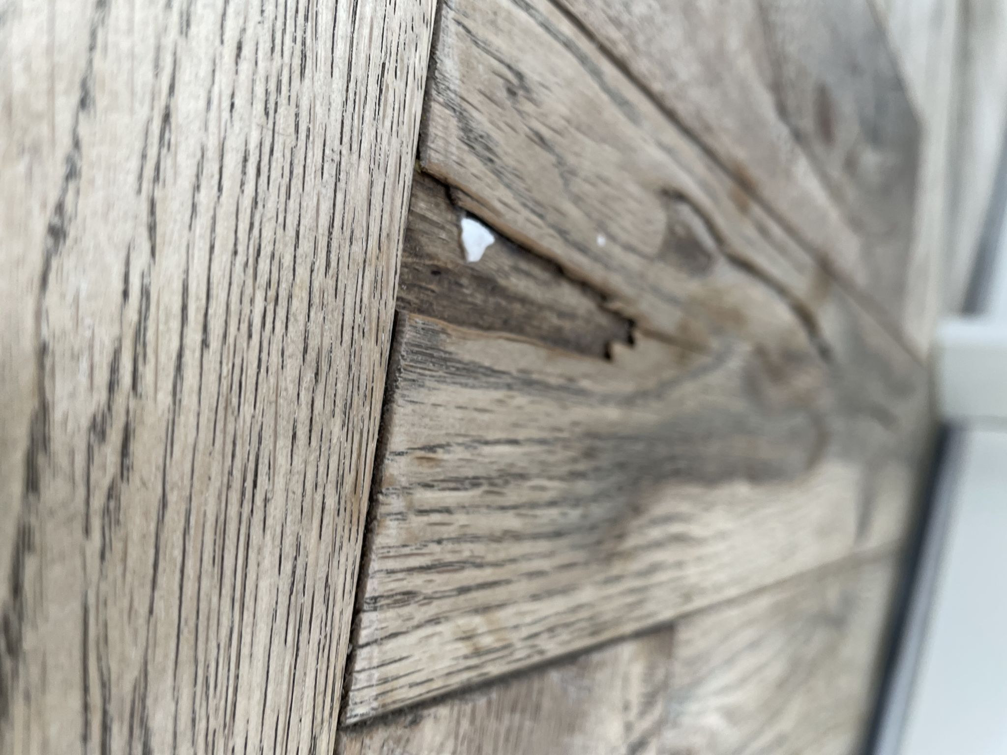 Floor condition before work at DA7