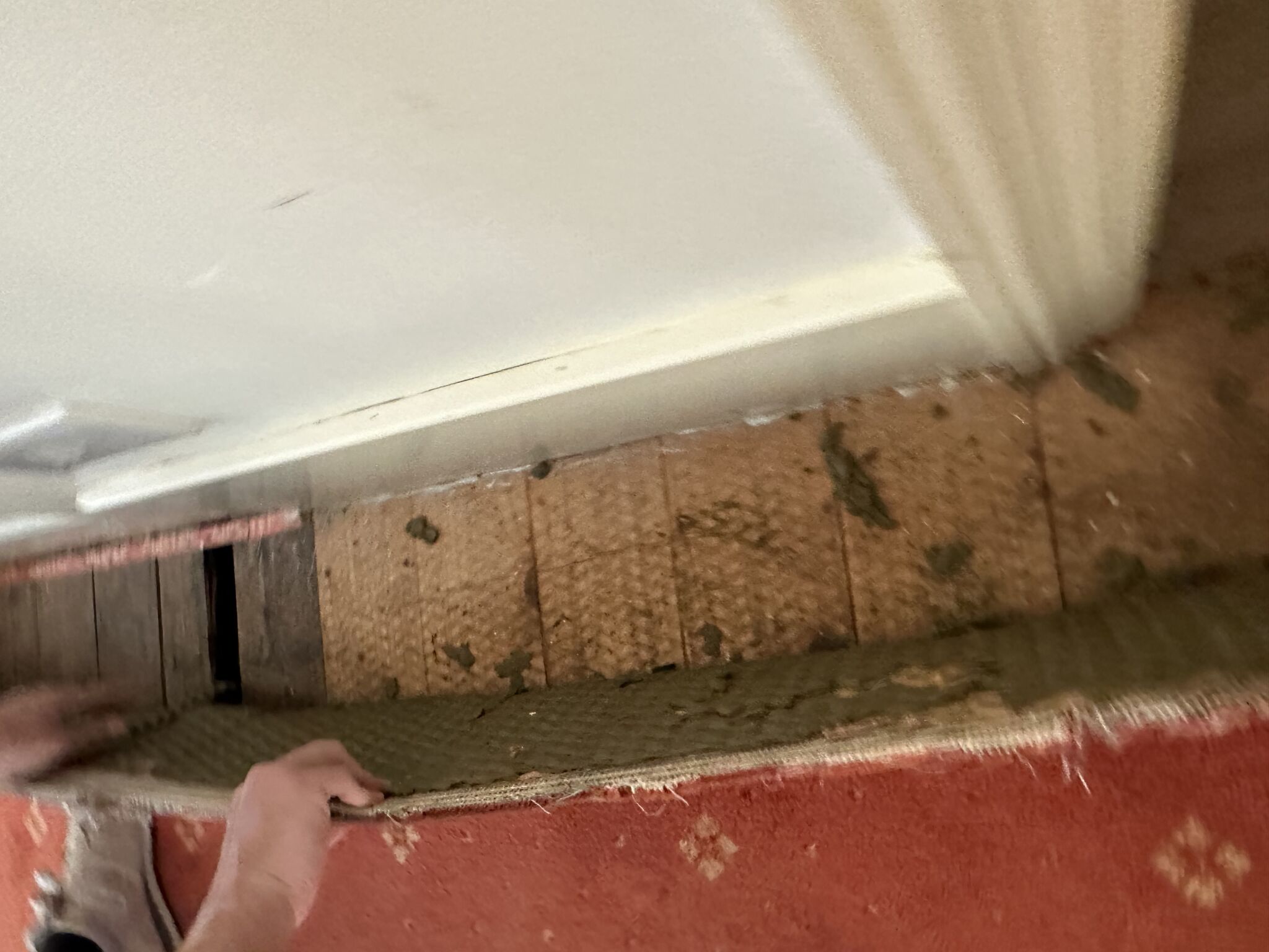 Floor condition before work at E10