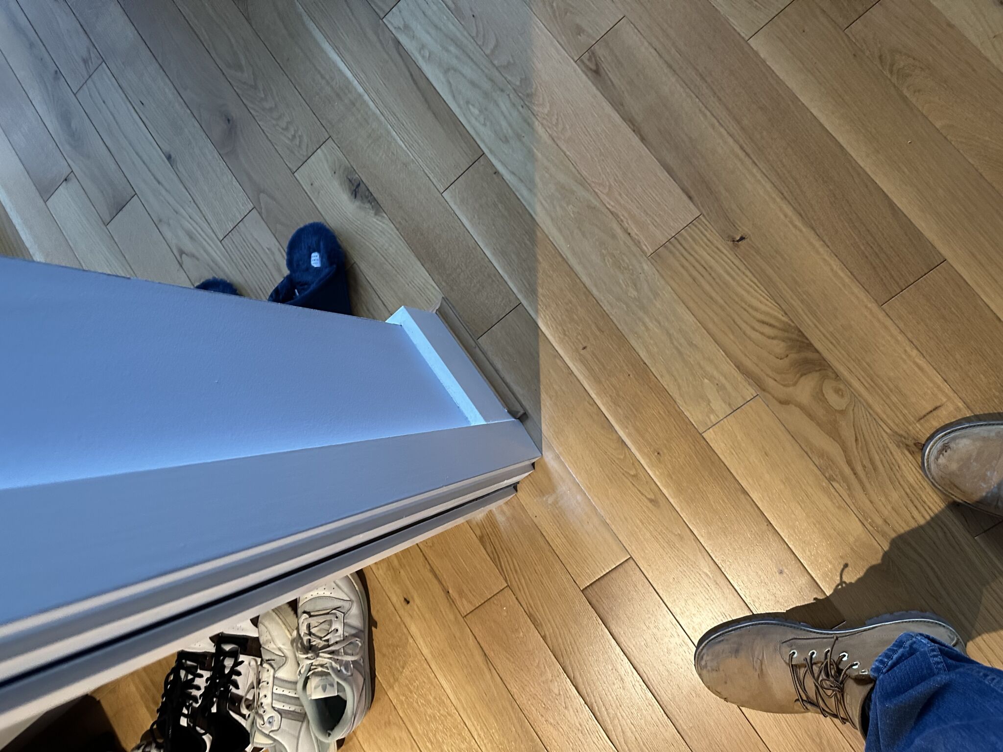 Floor condition before work at E1