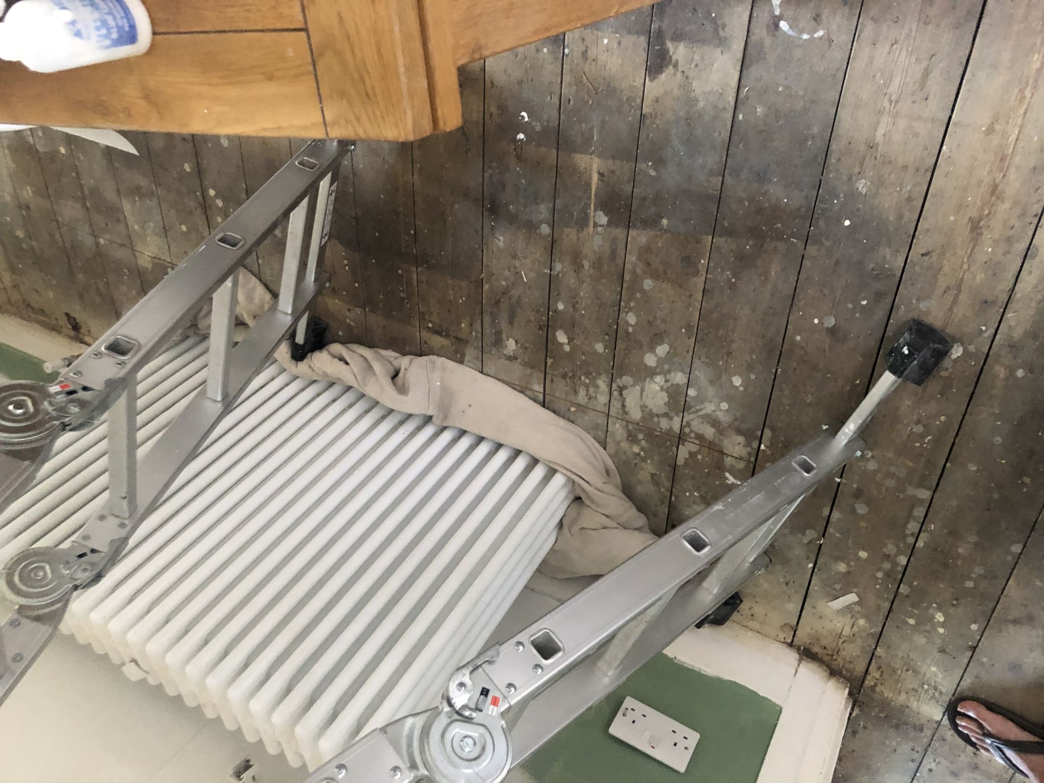 Floor condition before work at E11