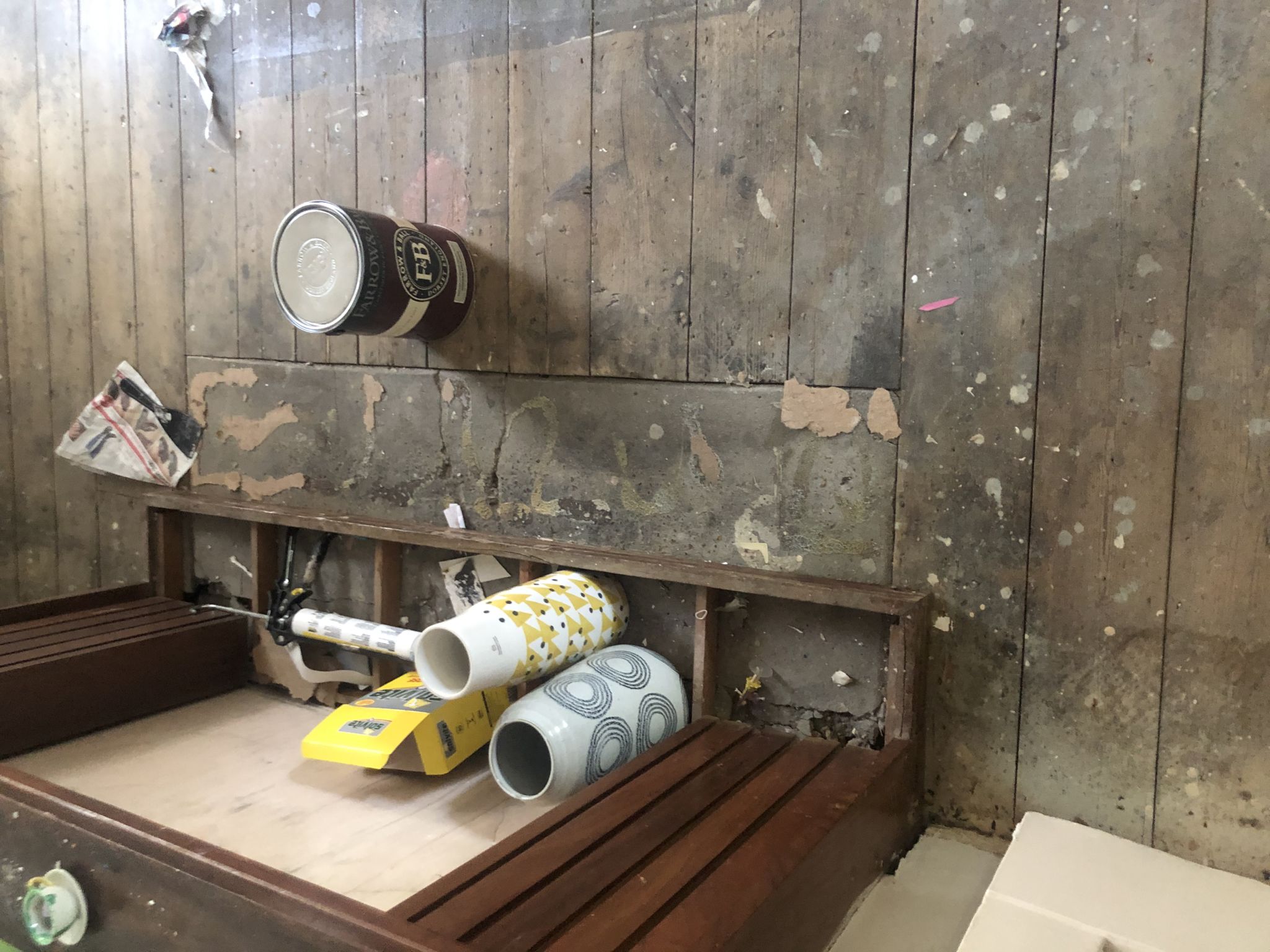 Floor condition before work at E11