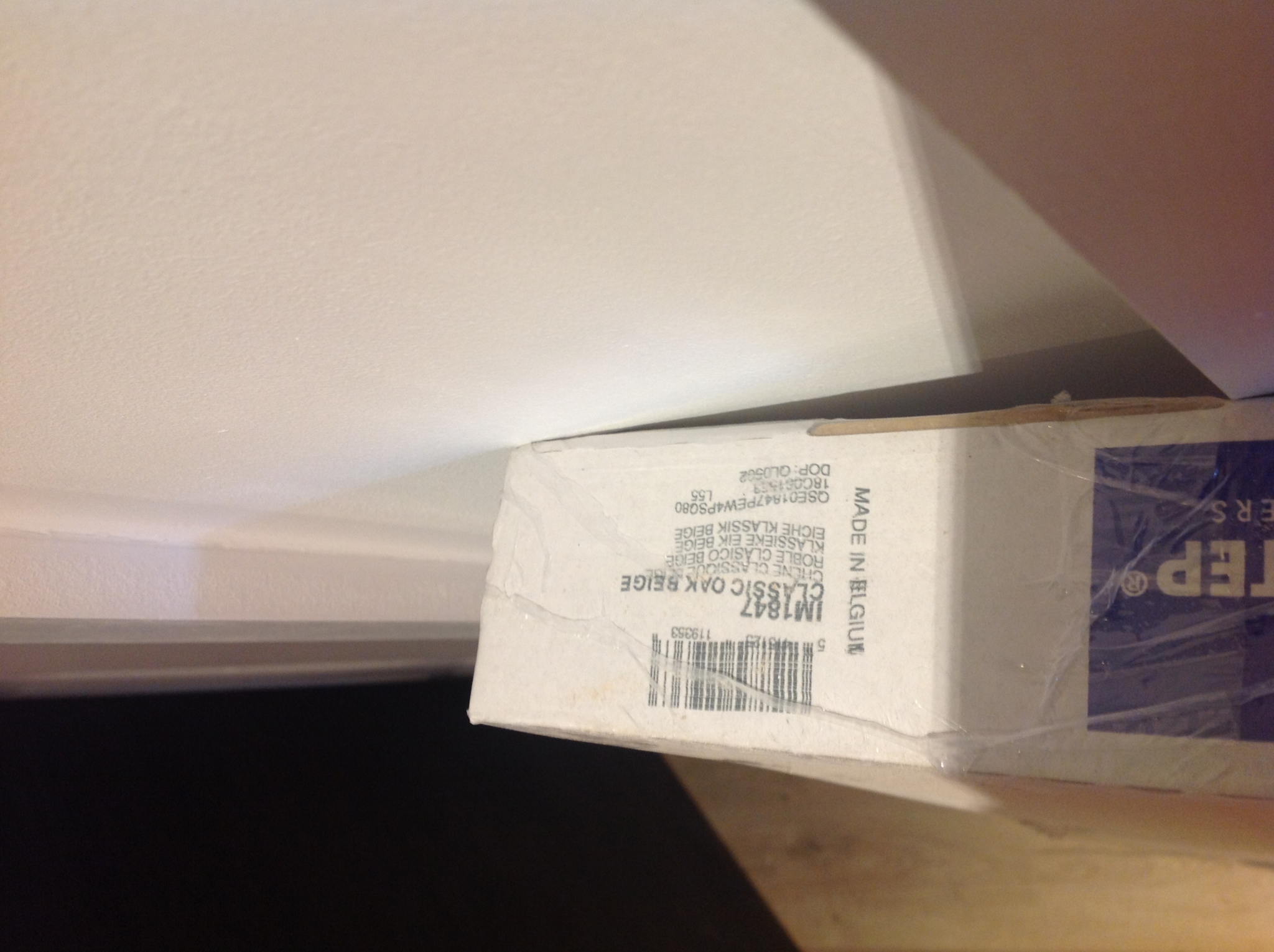 Floor condition before work at E14