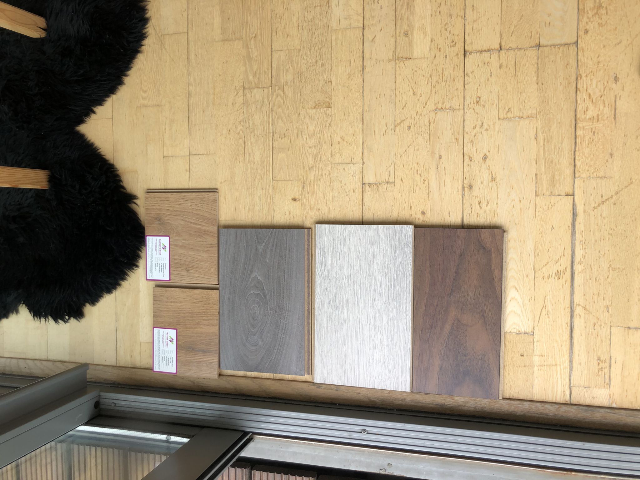 Floor condition before work at E14