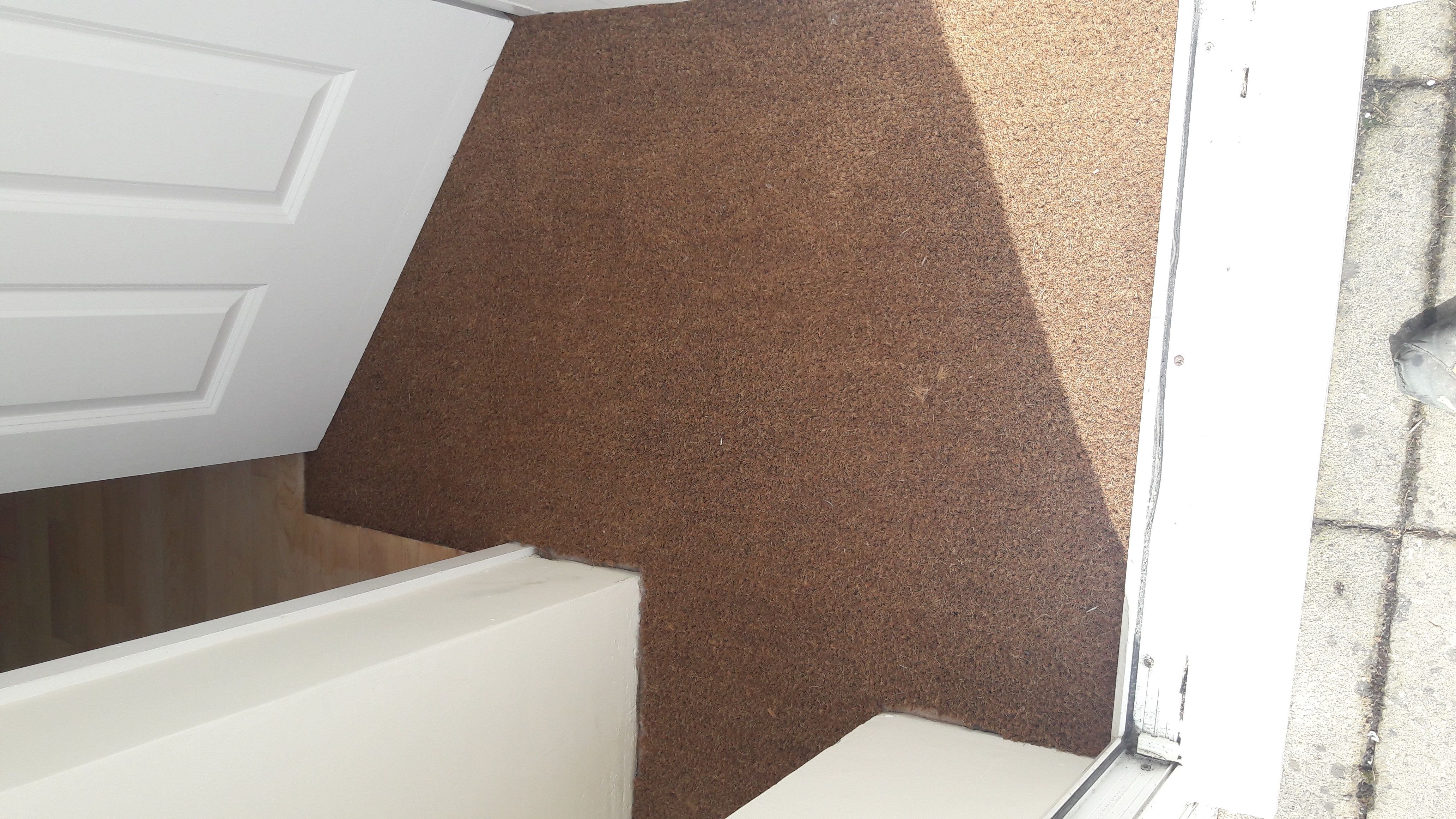 Engineered Wood floor after sanding work in E17