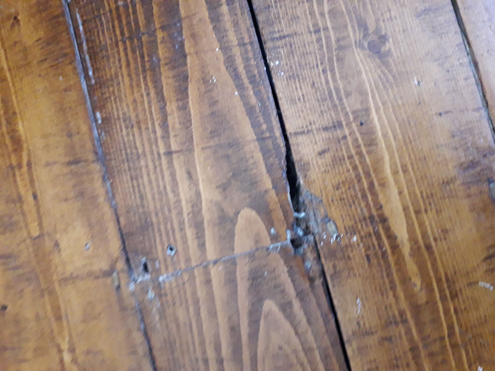 Floor condition before work at E18