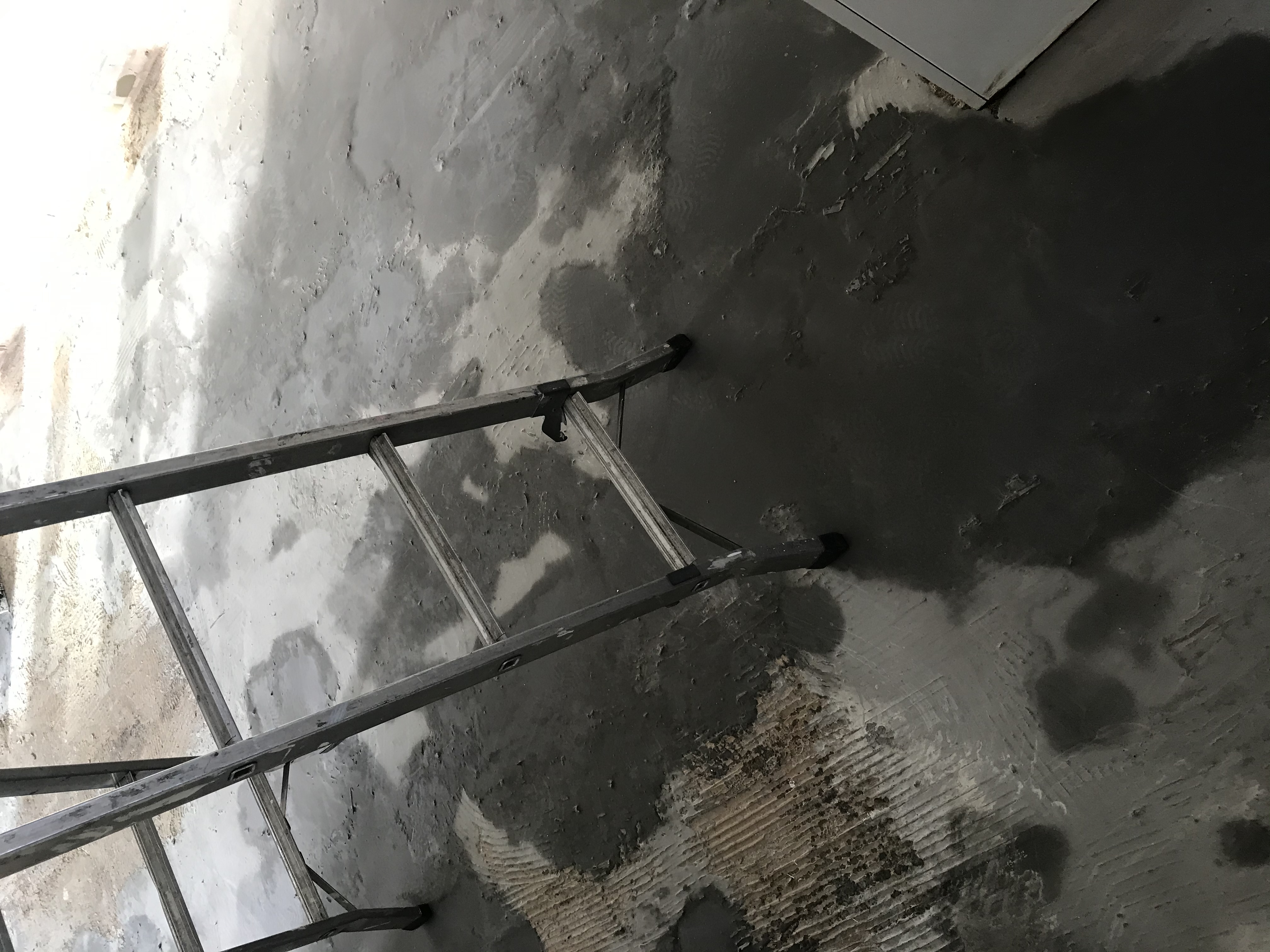 Engineered Wood floor after fitting work in E1