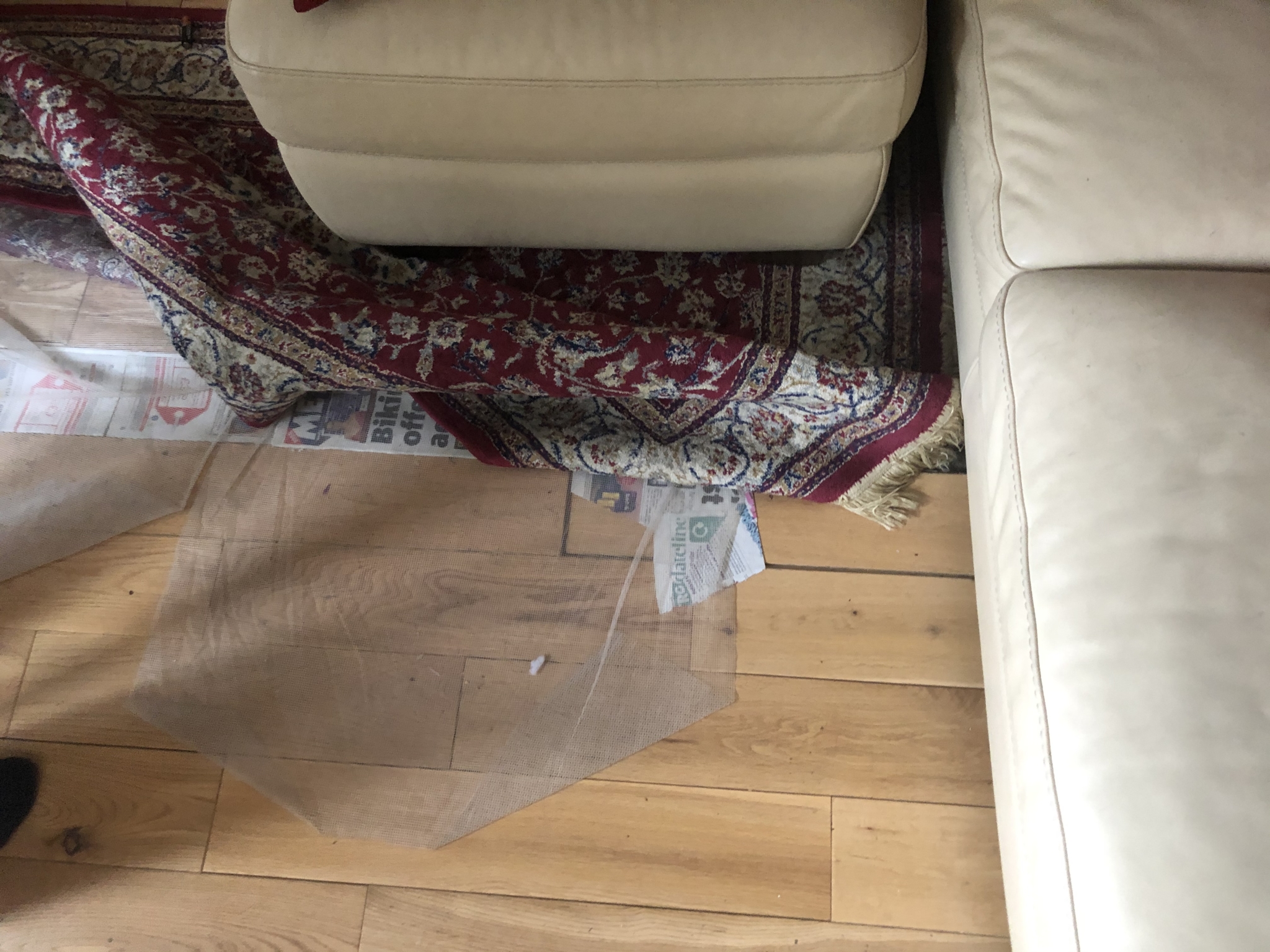 Floor condition before work at E1