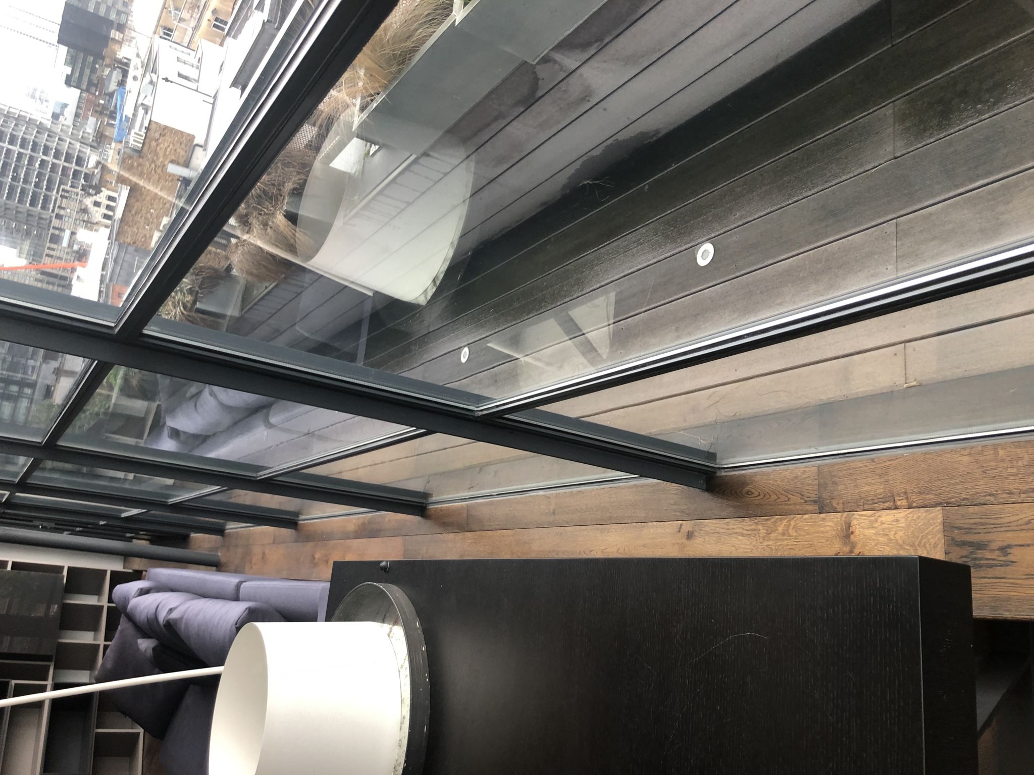 Floor condition before work at E1