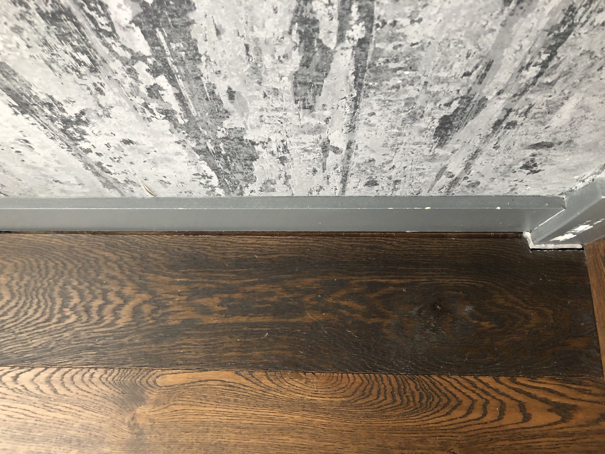 Floor condition before work at E1