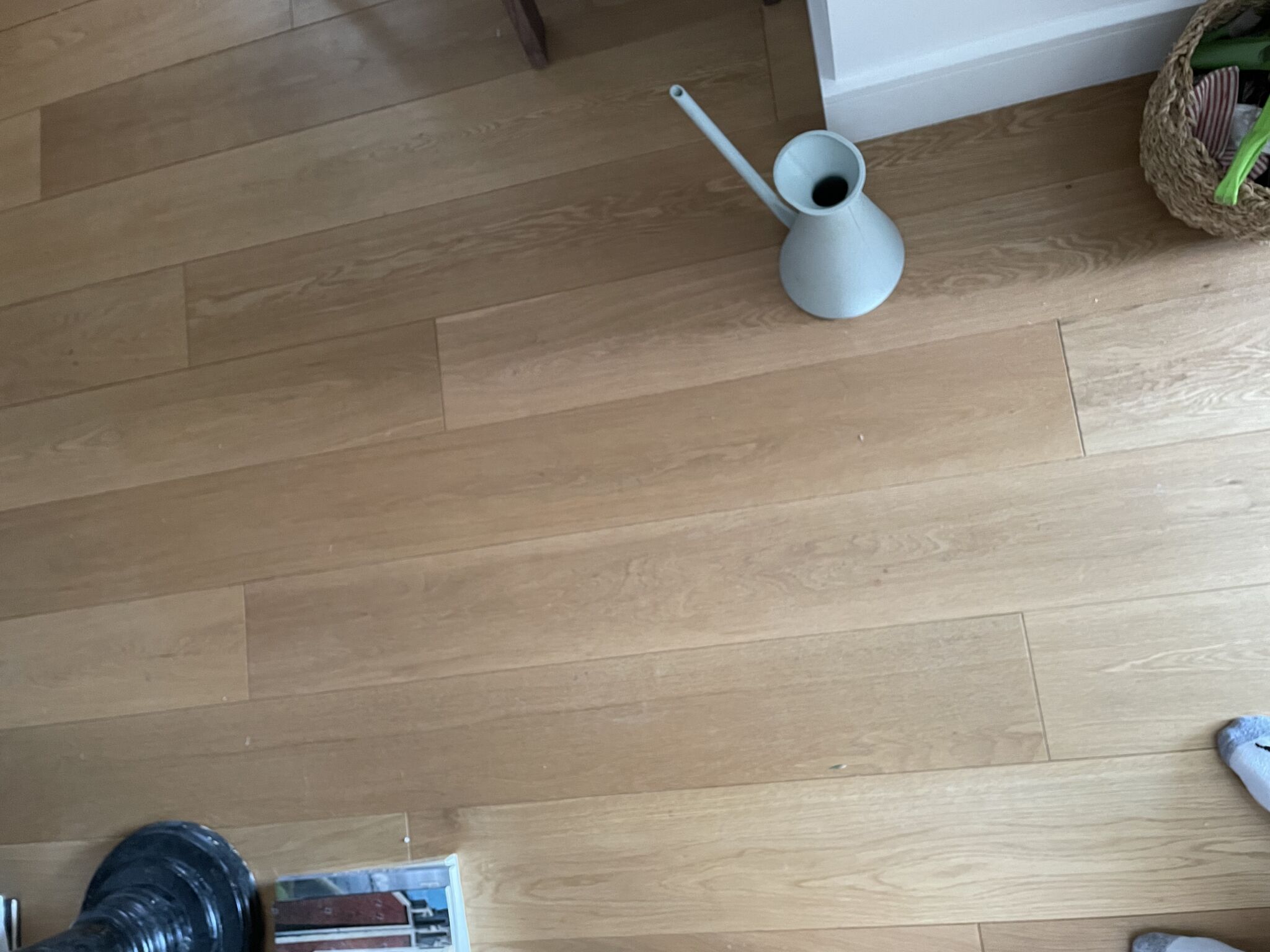 Floor condition before work at E1W