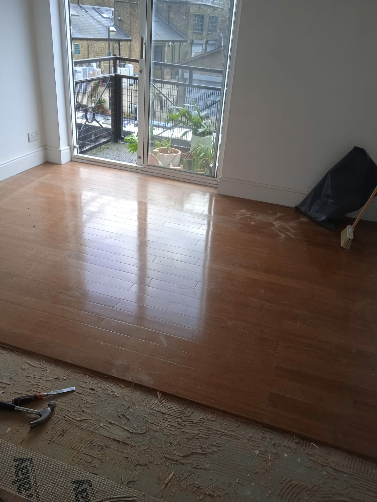 Completed floor, London