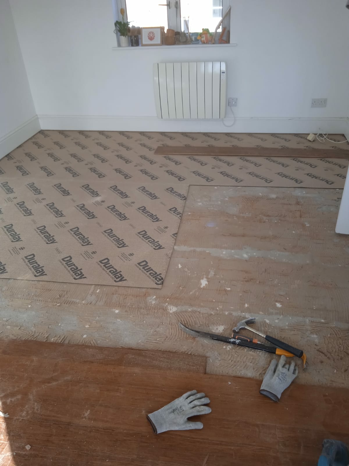 Completed floor, London