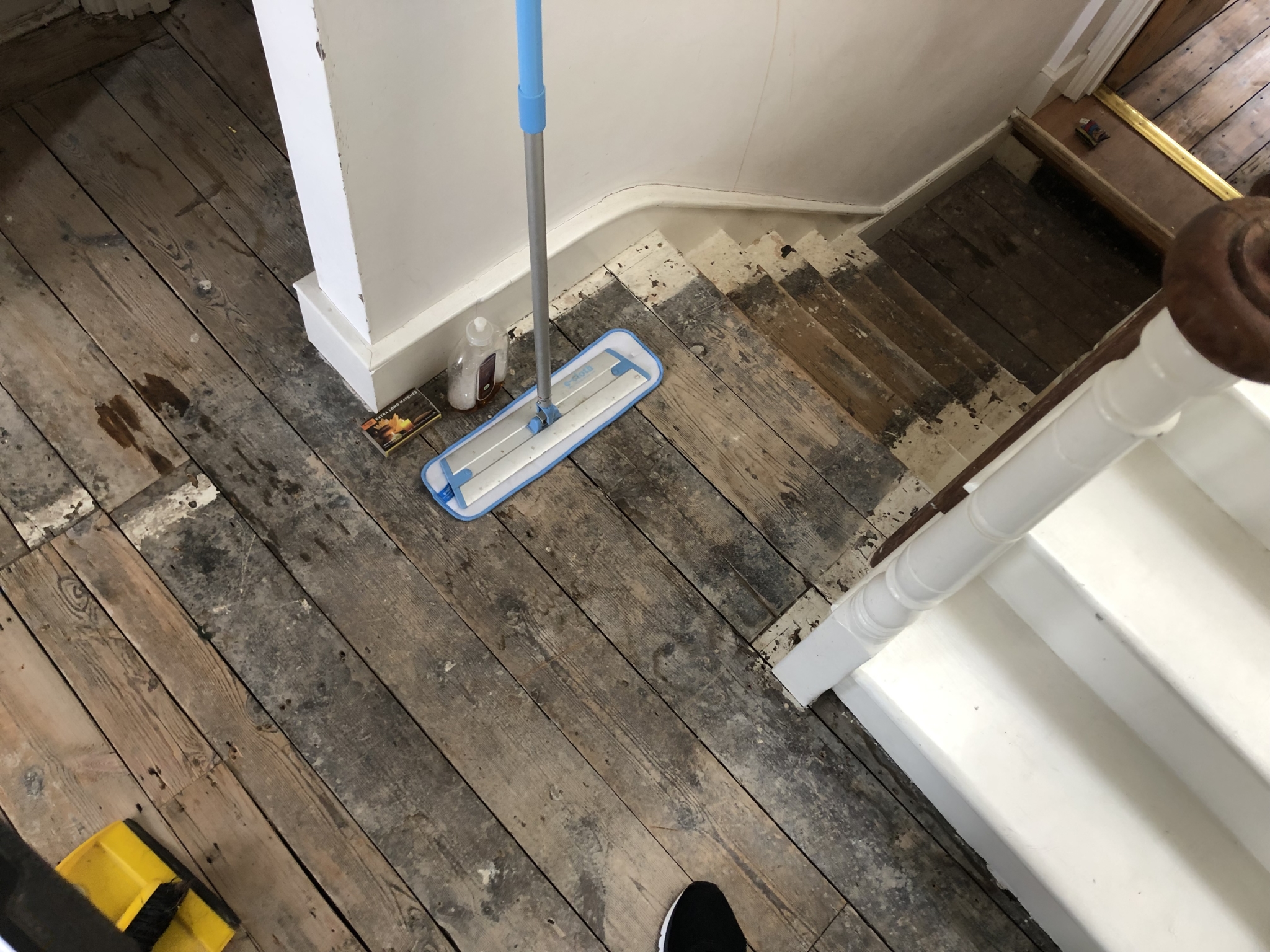 Floor condition before work at E5