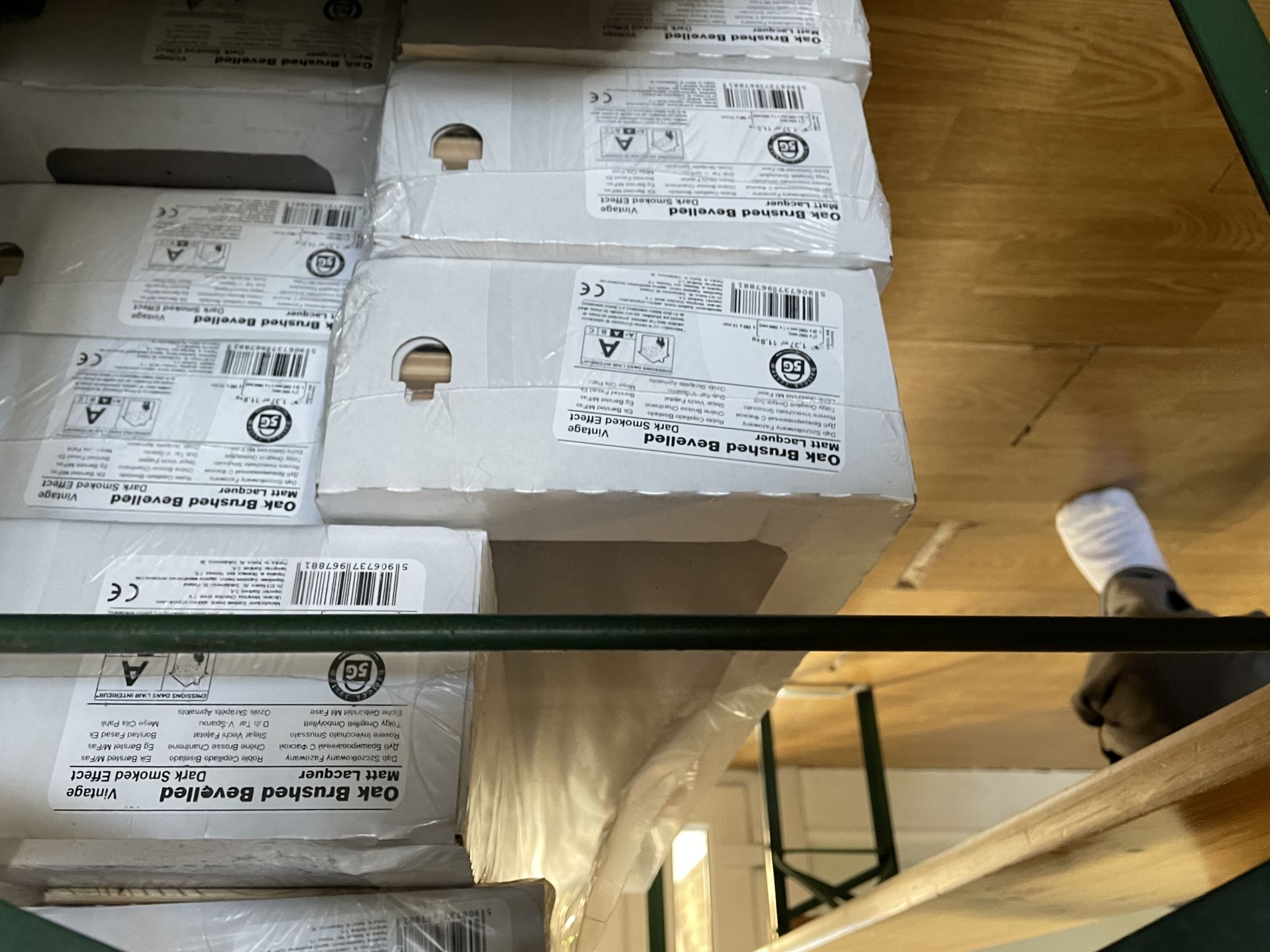 Floor condition before work at E7