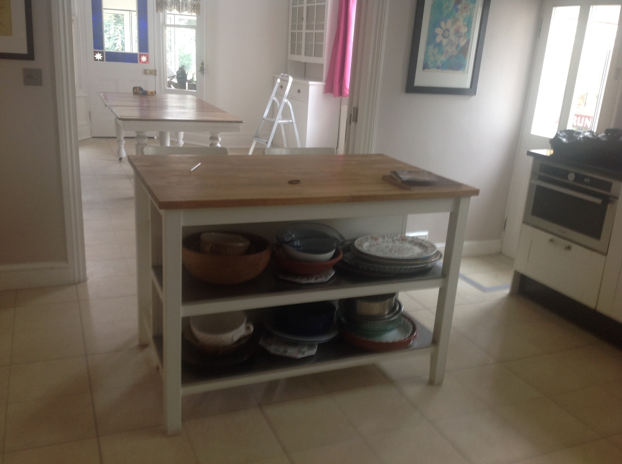 Floor condition before work at E7