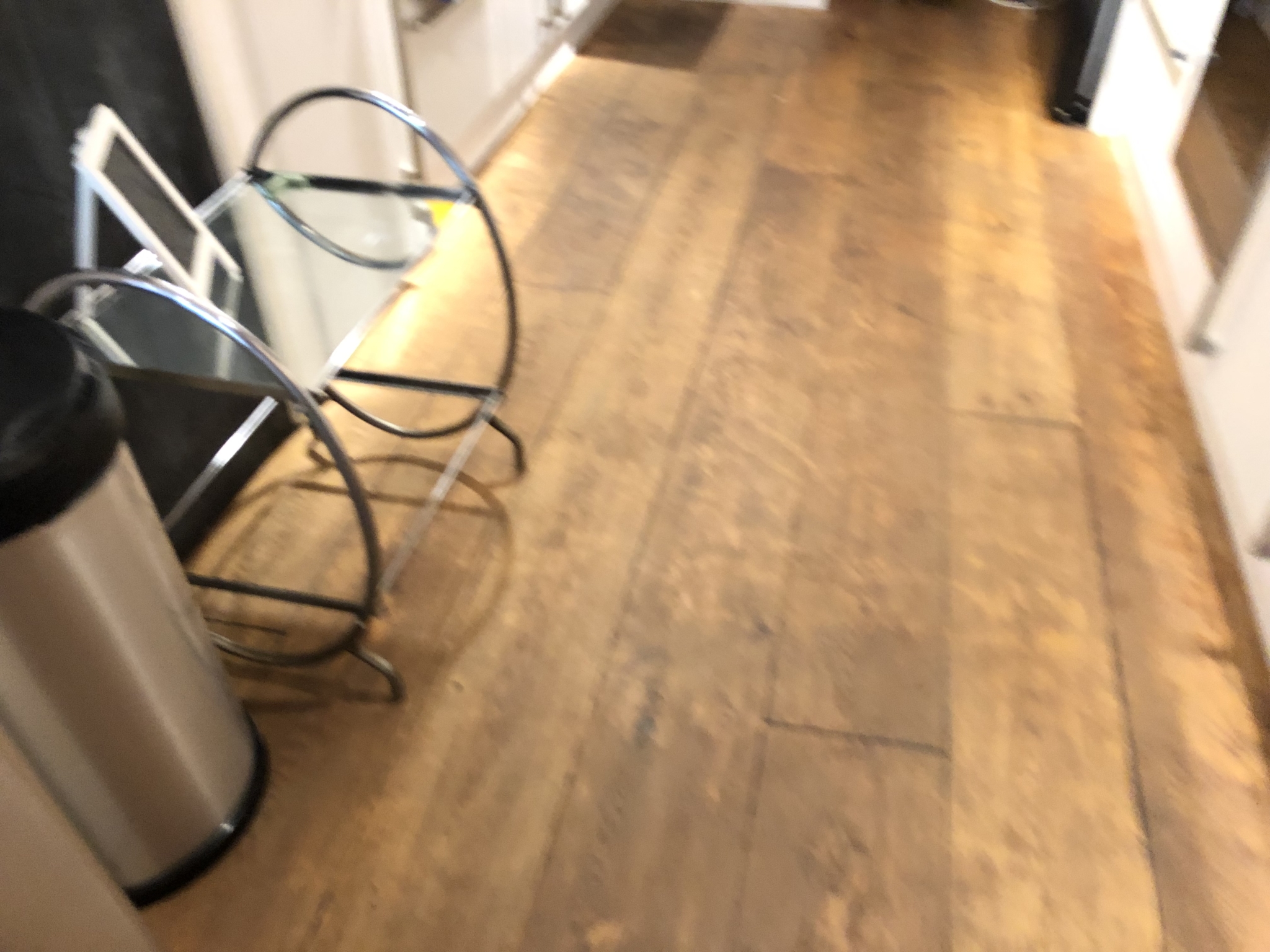 Floor condition before work at E8