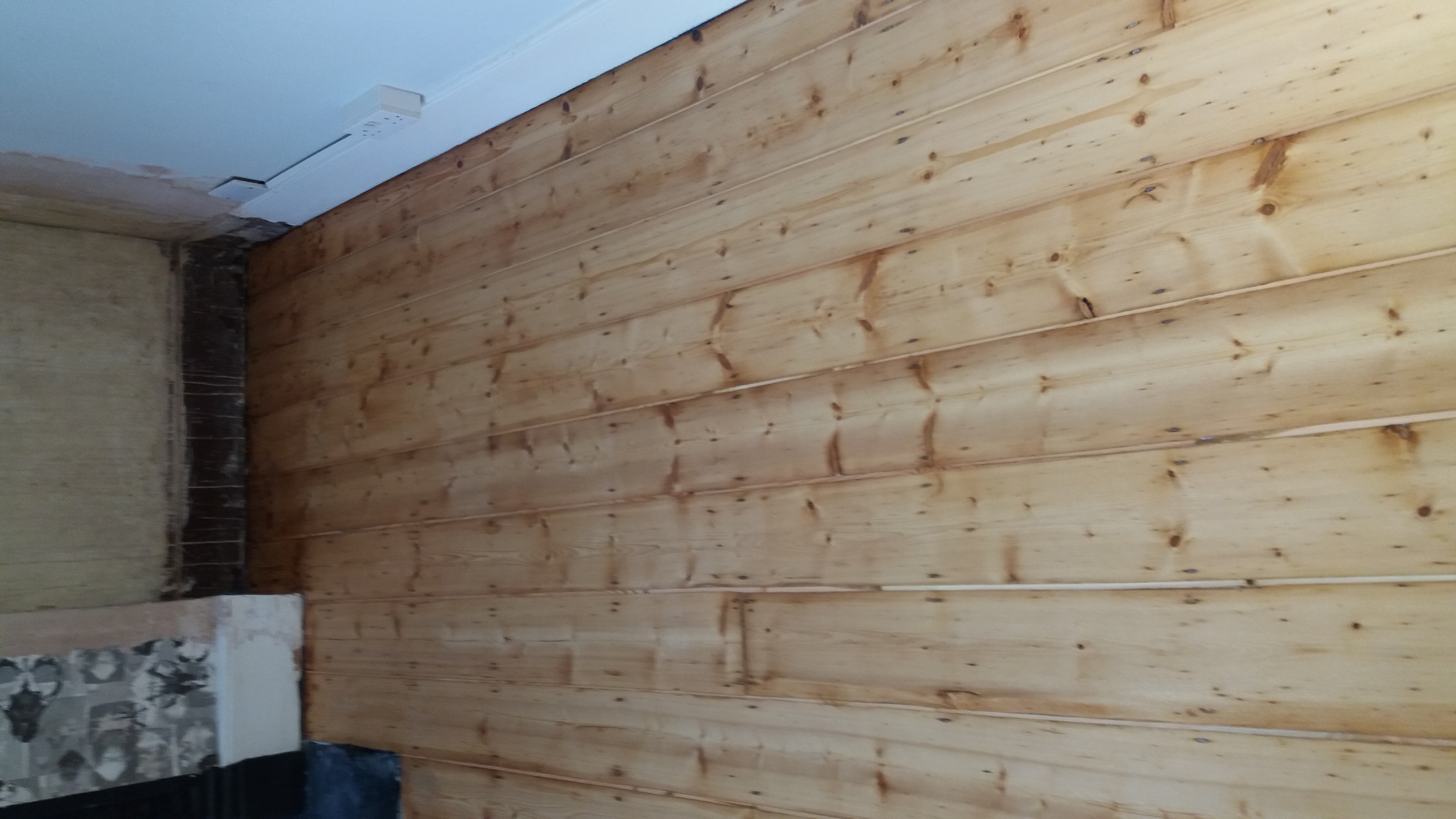 Wood Floor floor after sanding work in E9