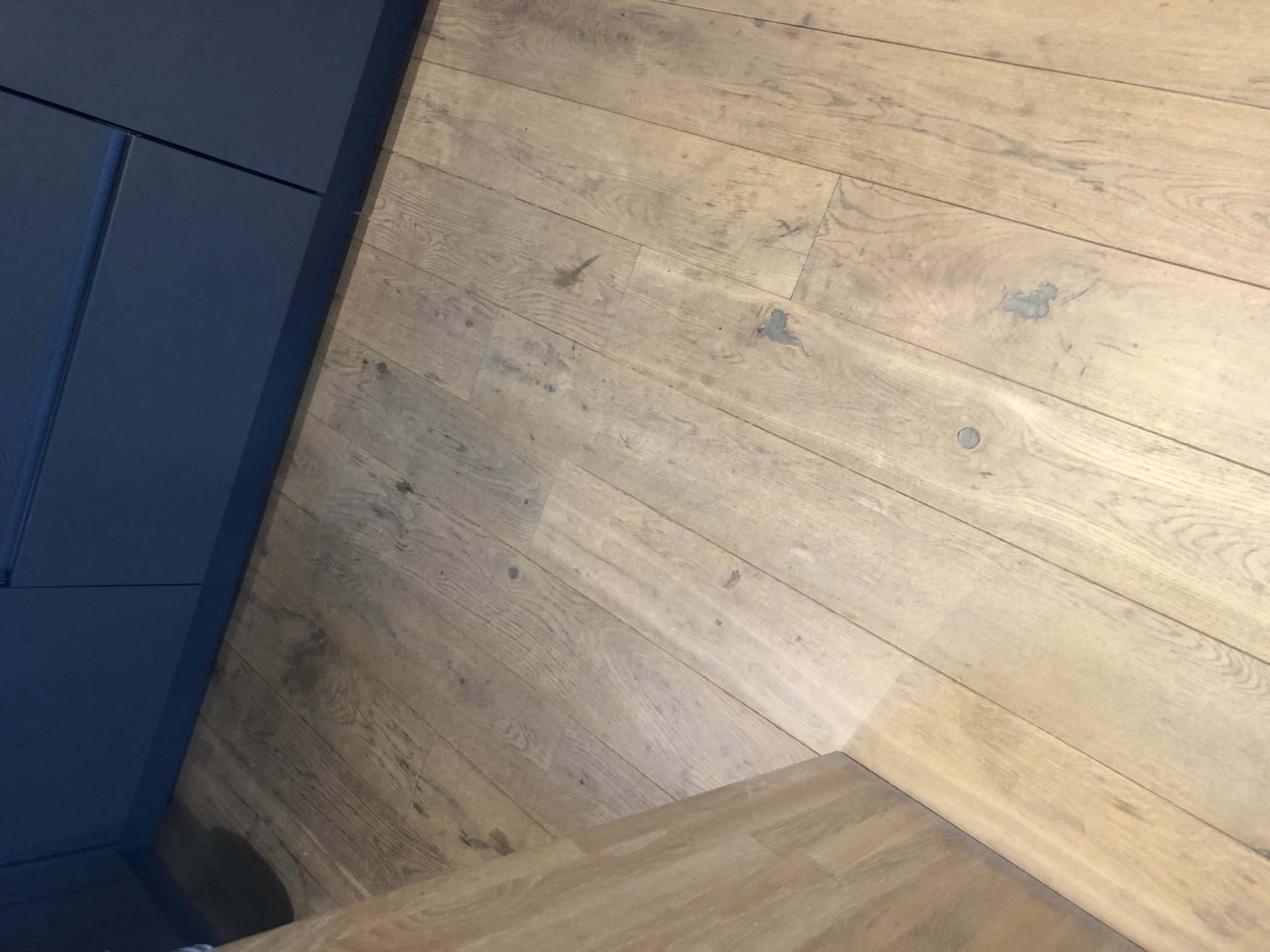 Floor condition before work at EC1R