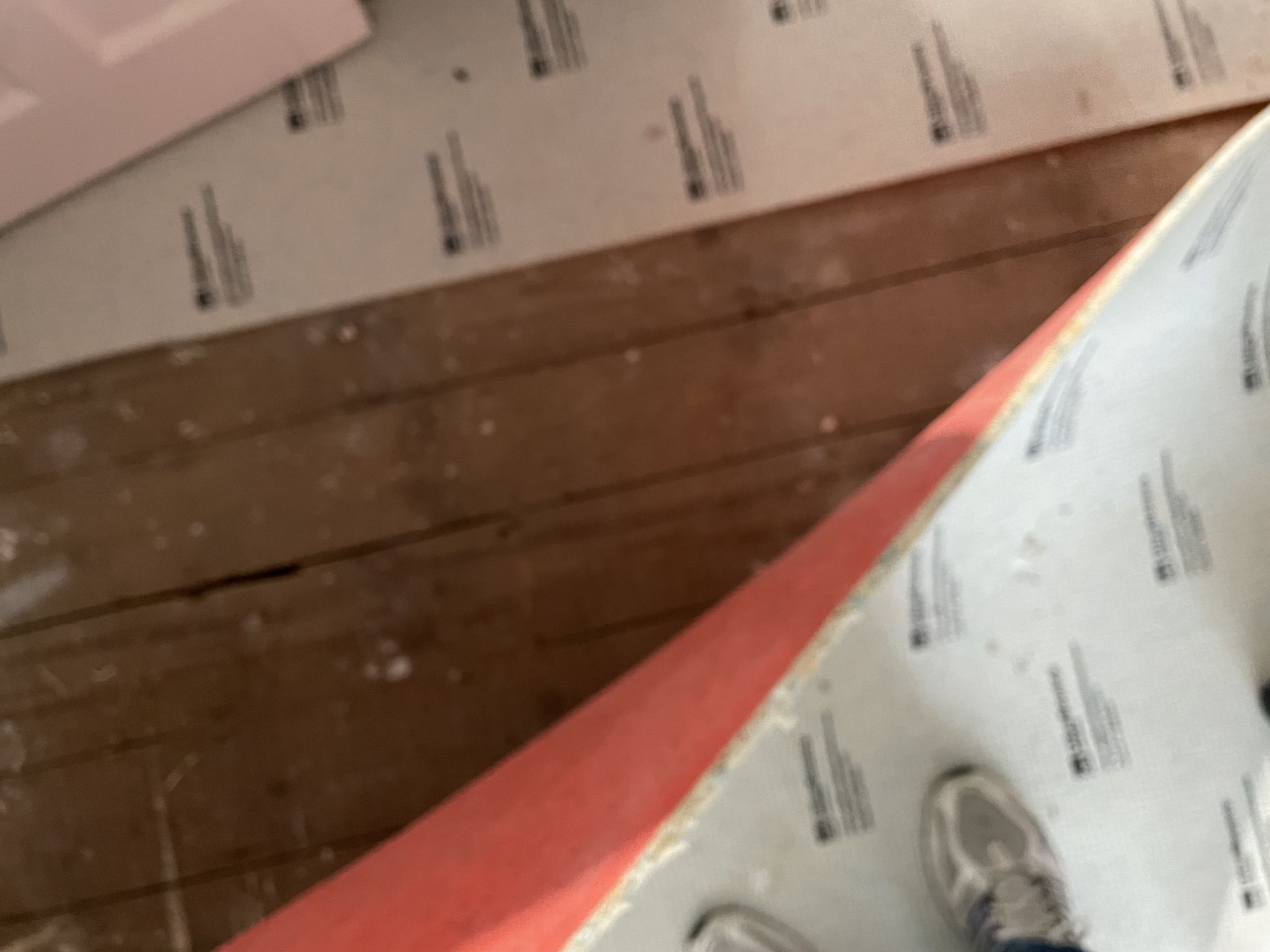 Floor condition before work at EN8