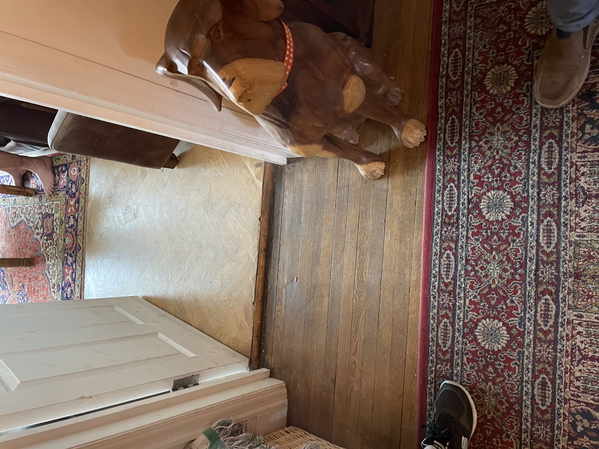 Floor condition before work at HA0