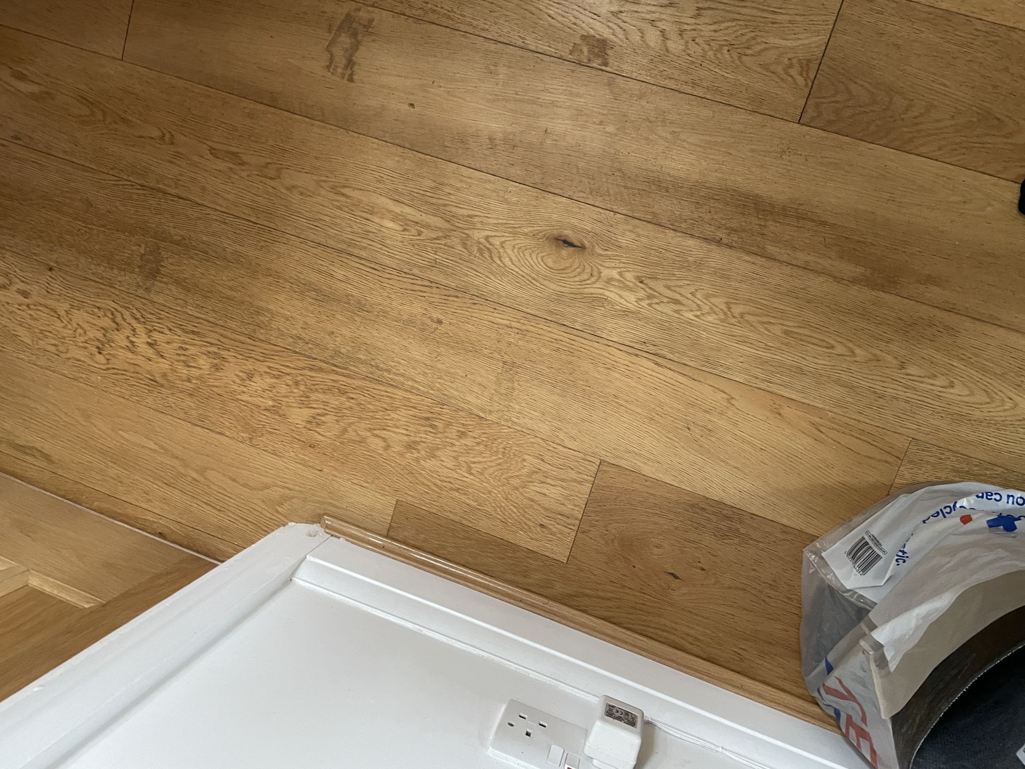 Floor condition before work at HA3