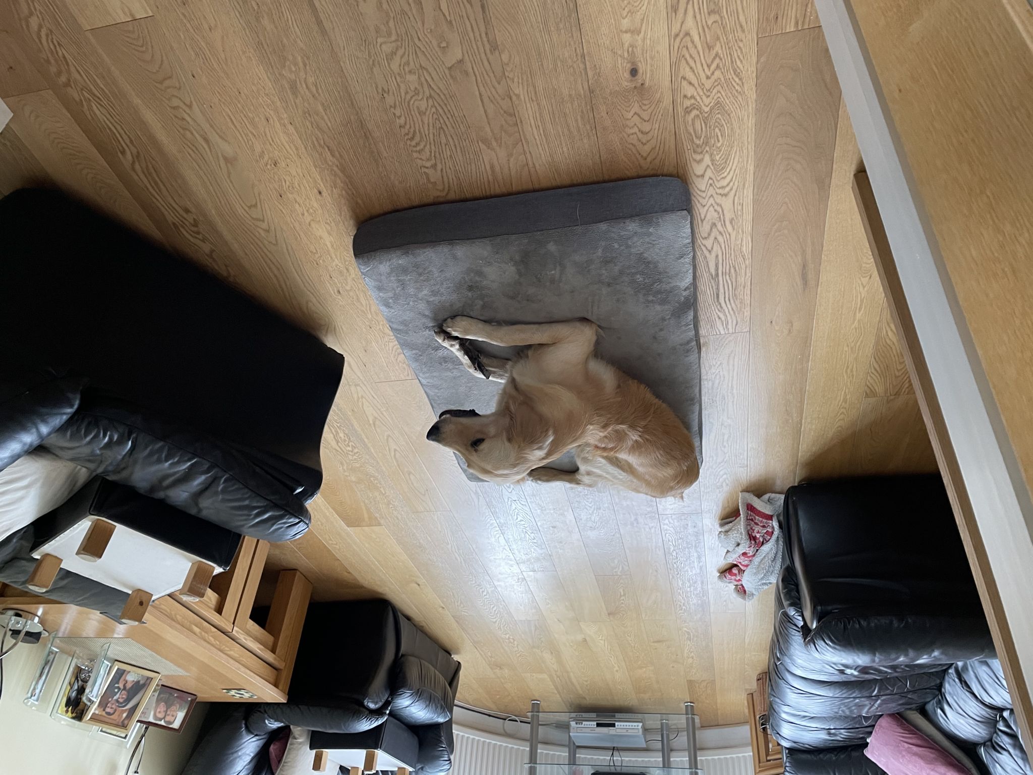 Floor condition before work at HA3