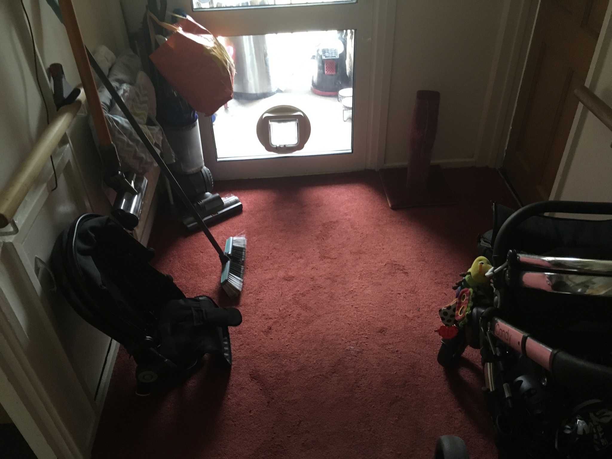 Floor condition before work at HA3