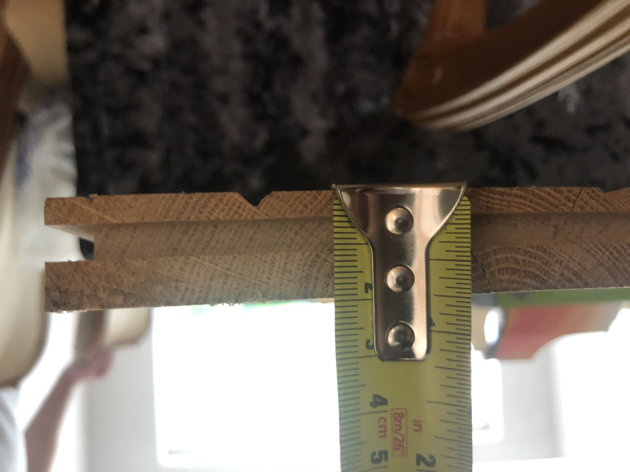 Floor condition before work at HA6