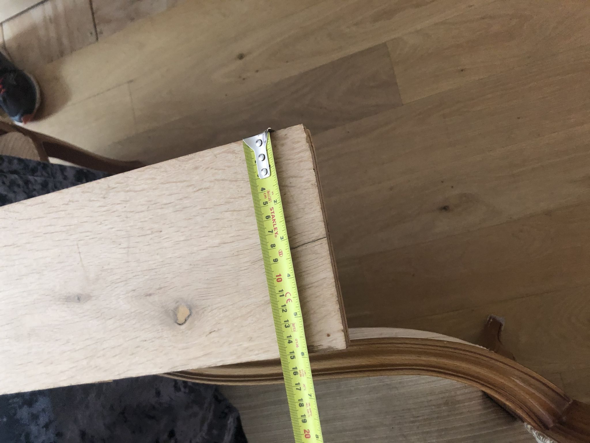 Floor condition before work at HA6