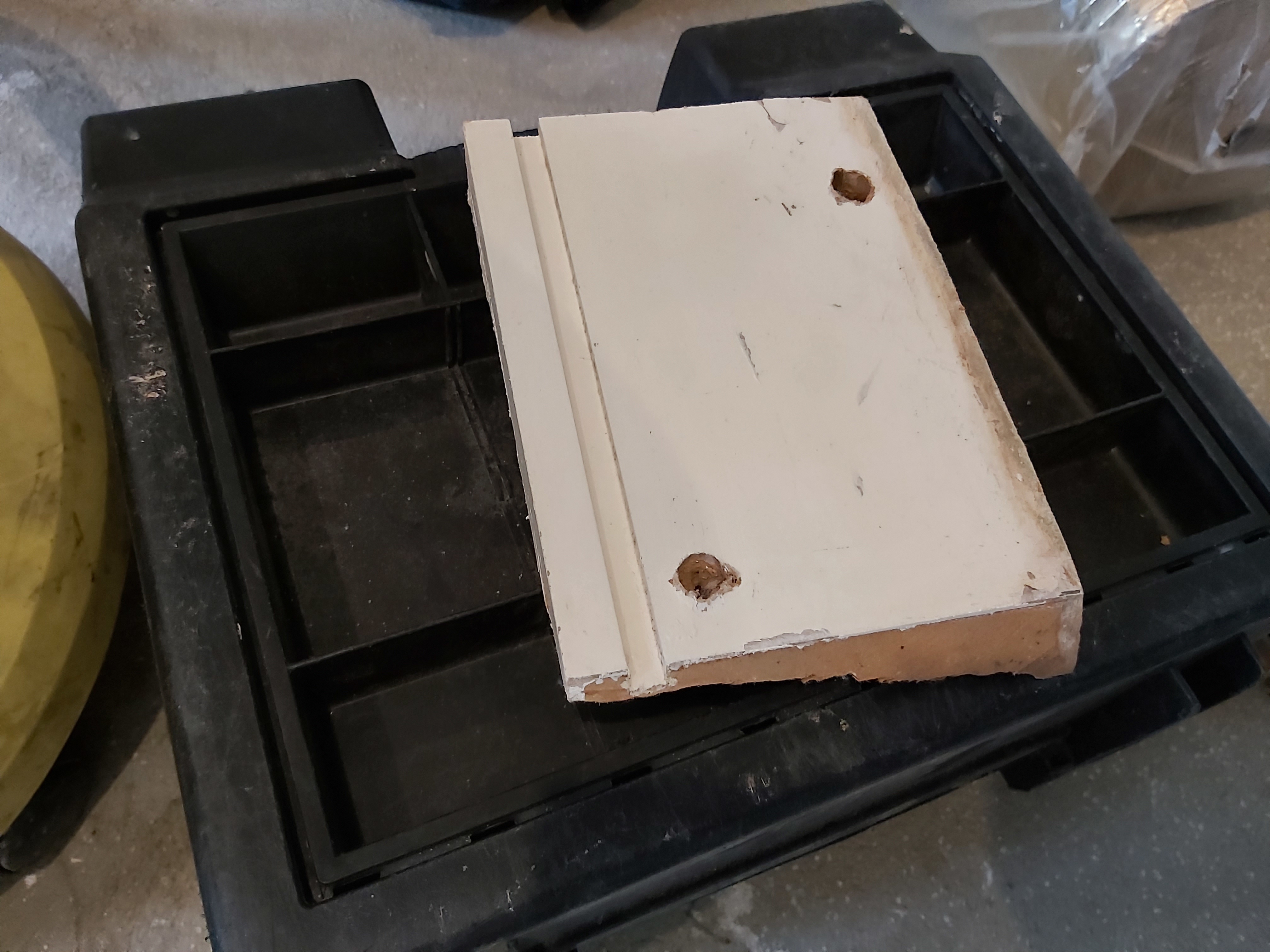 Engineered Wood floor after fitting work in IG9