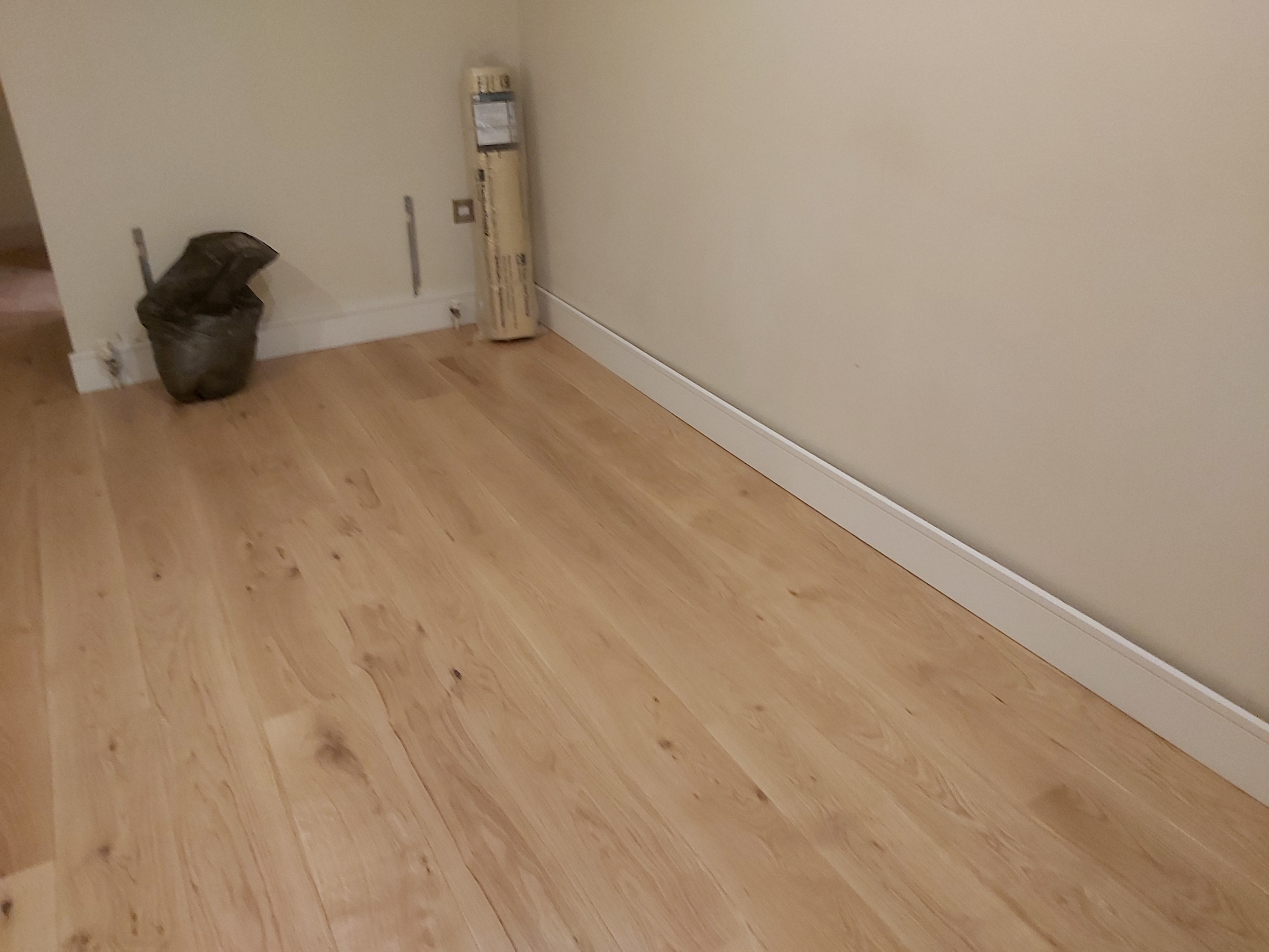 Wood Floor floor after sanding work in IG9