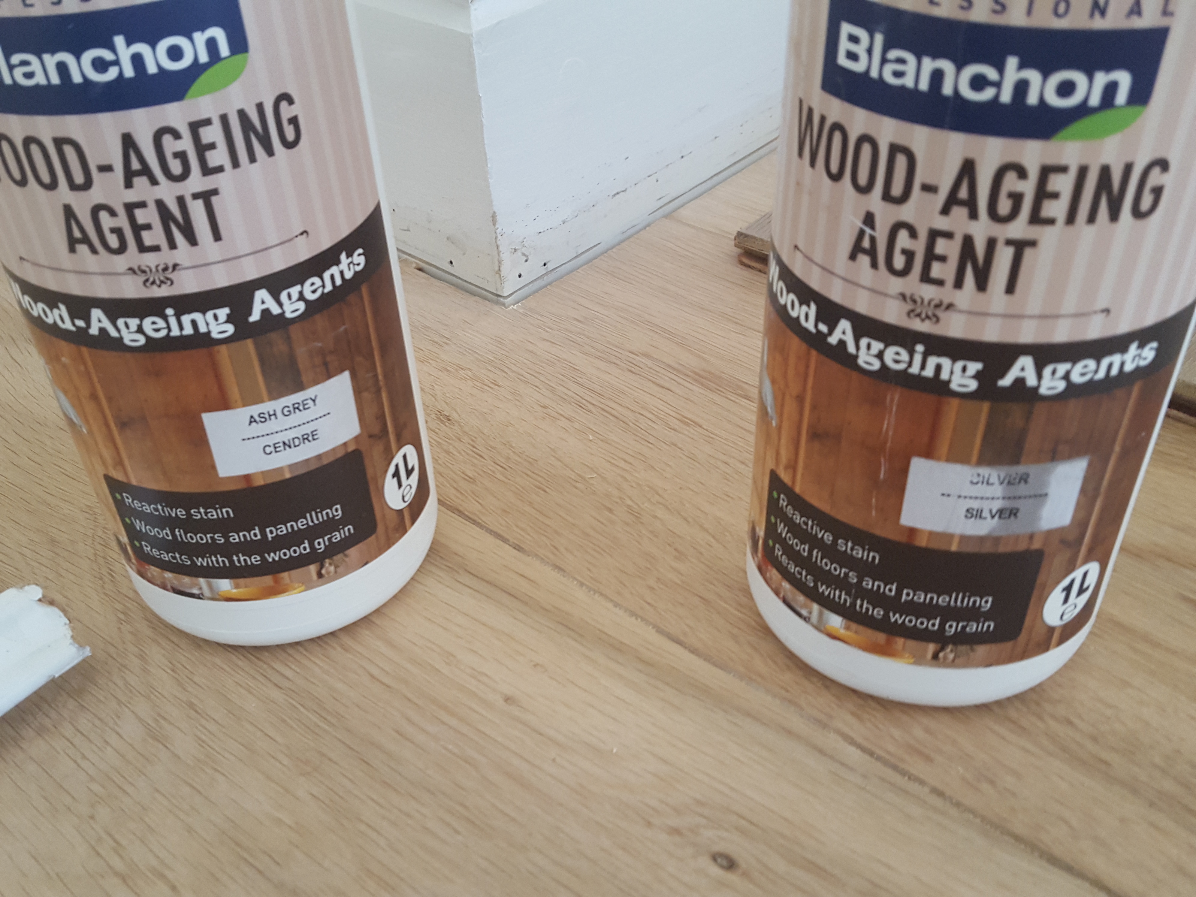 Hardwood floor after sanding work in KT2