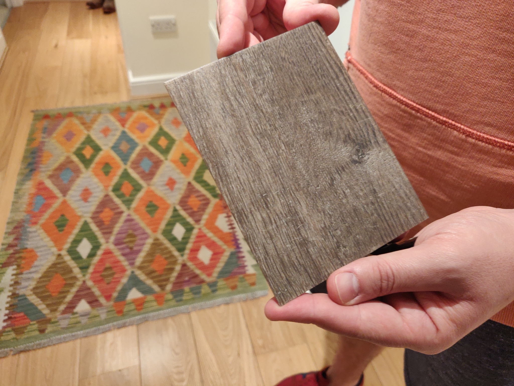 Floor condition before work at KT2