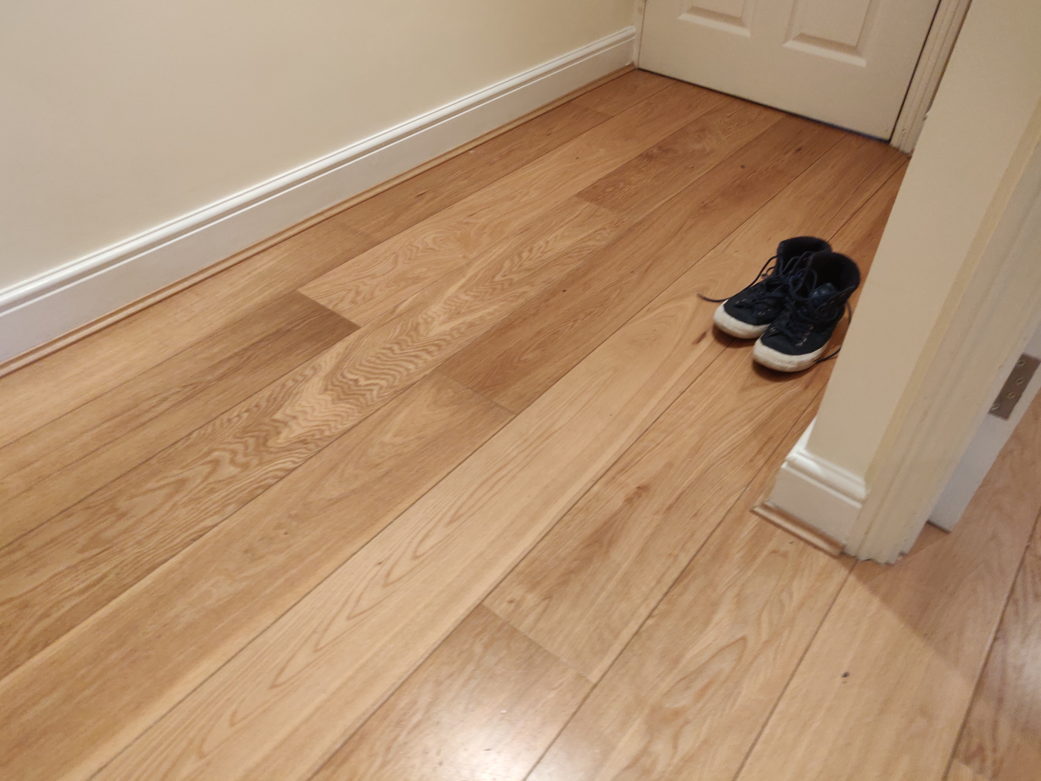 Floor condition before work at KT2