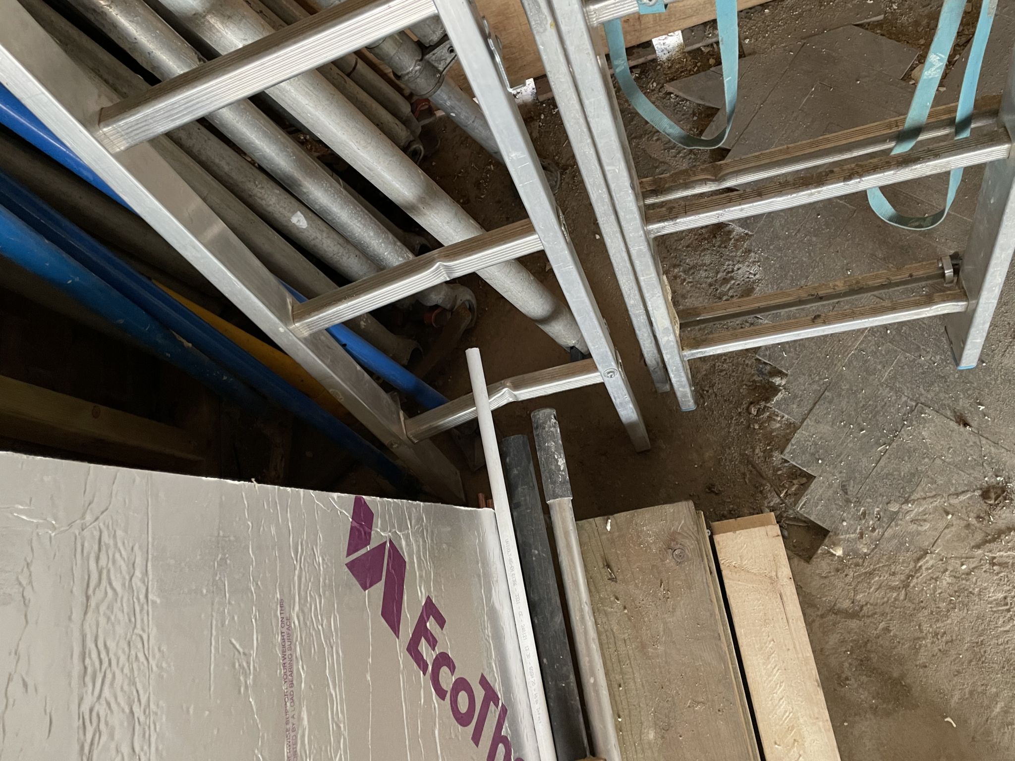 Floor condition before work at KT6