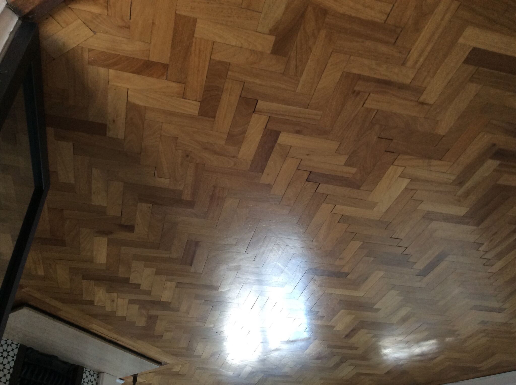 Floor condition before work at KT6