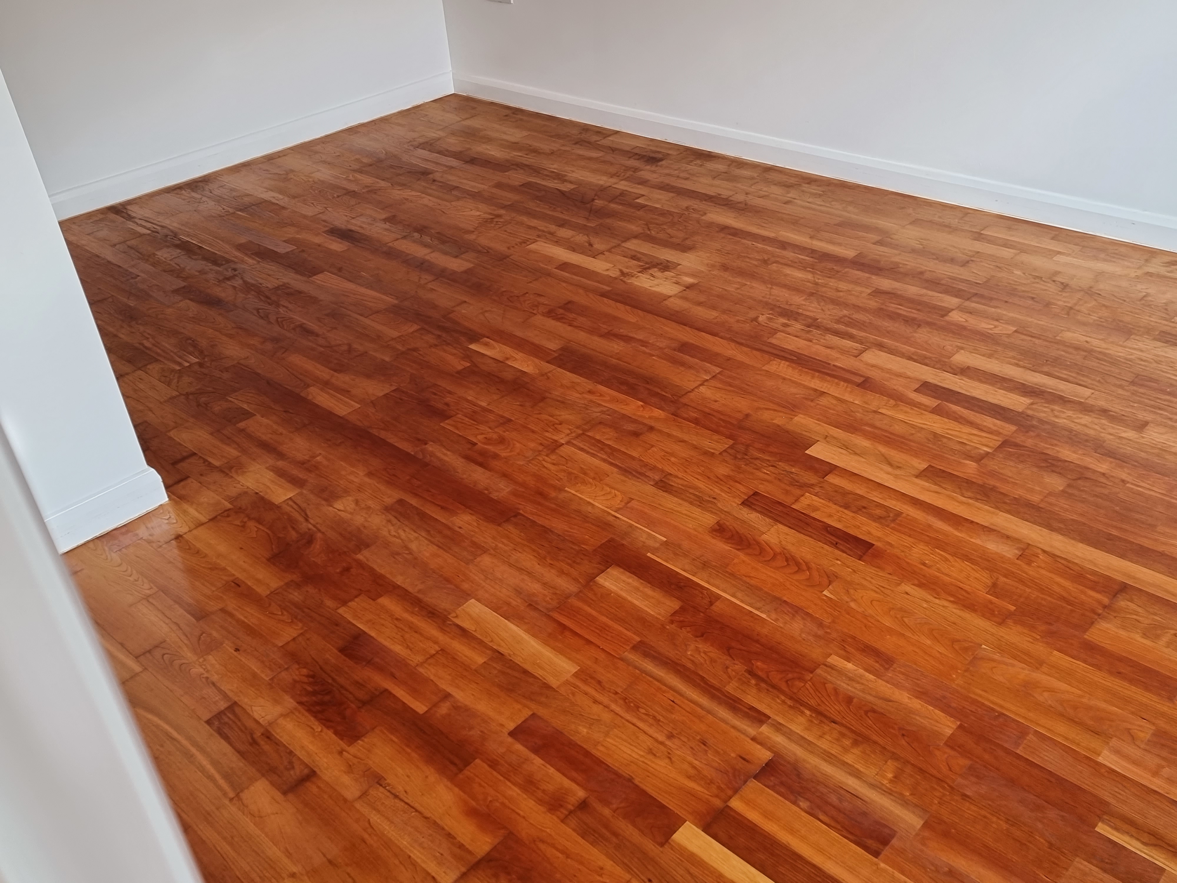 Engineered Wood floor after sanding work in N1