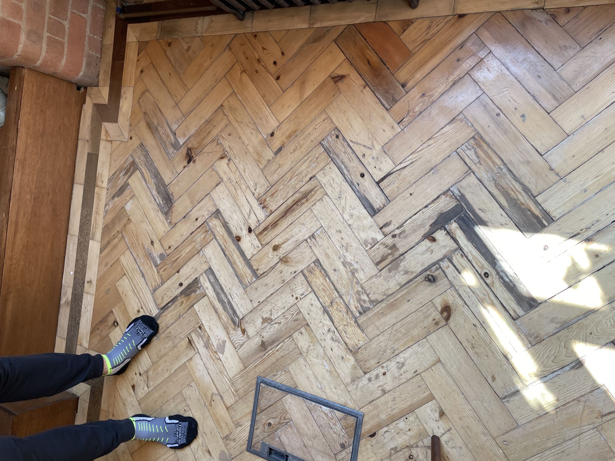 Floor condition before work at N1