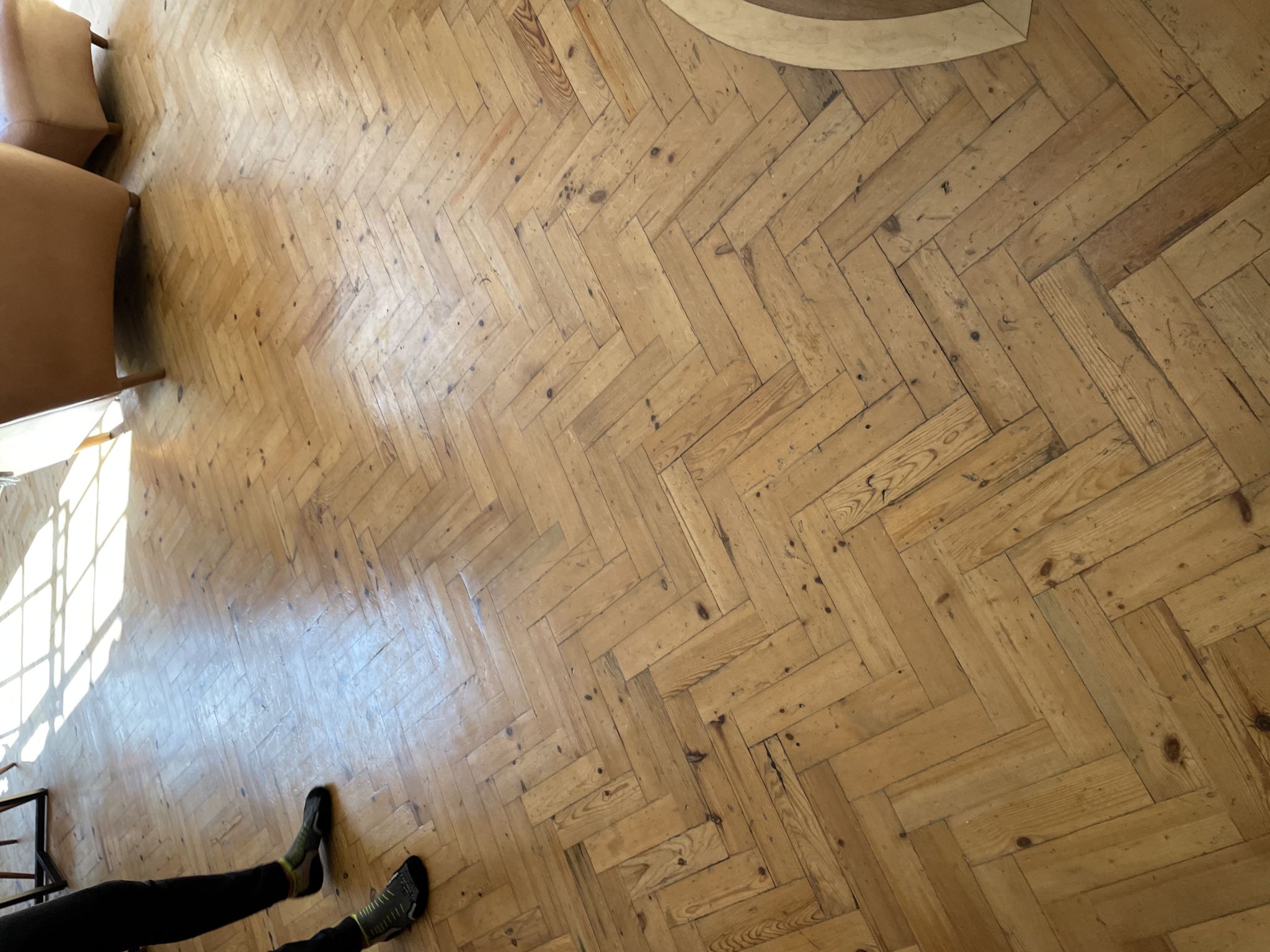 Floor condition before work at N1