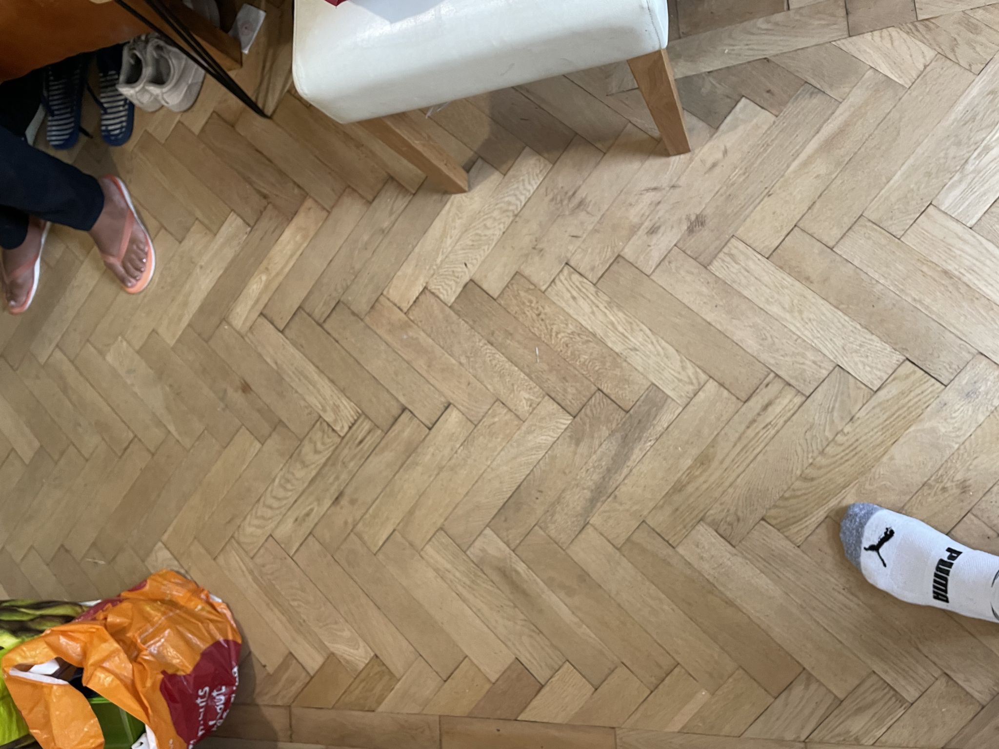 Floor condition before work at N11