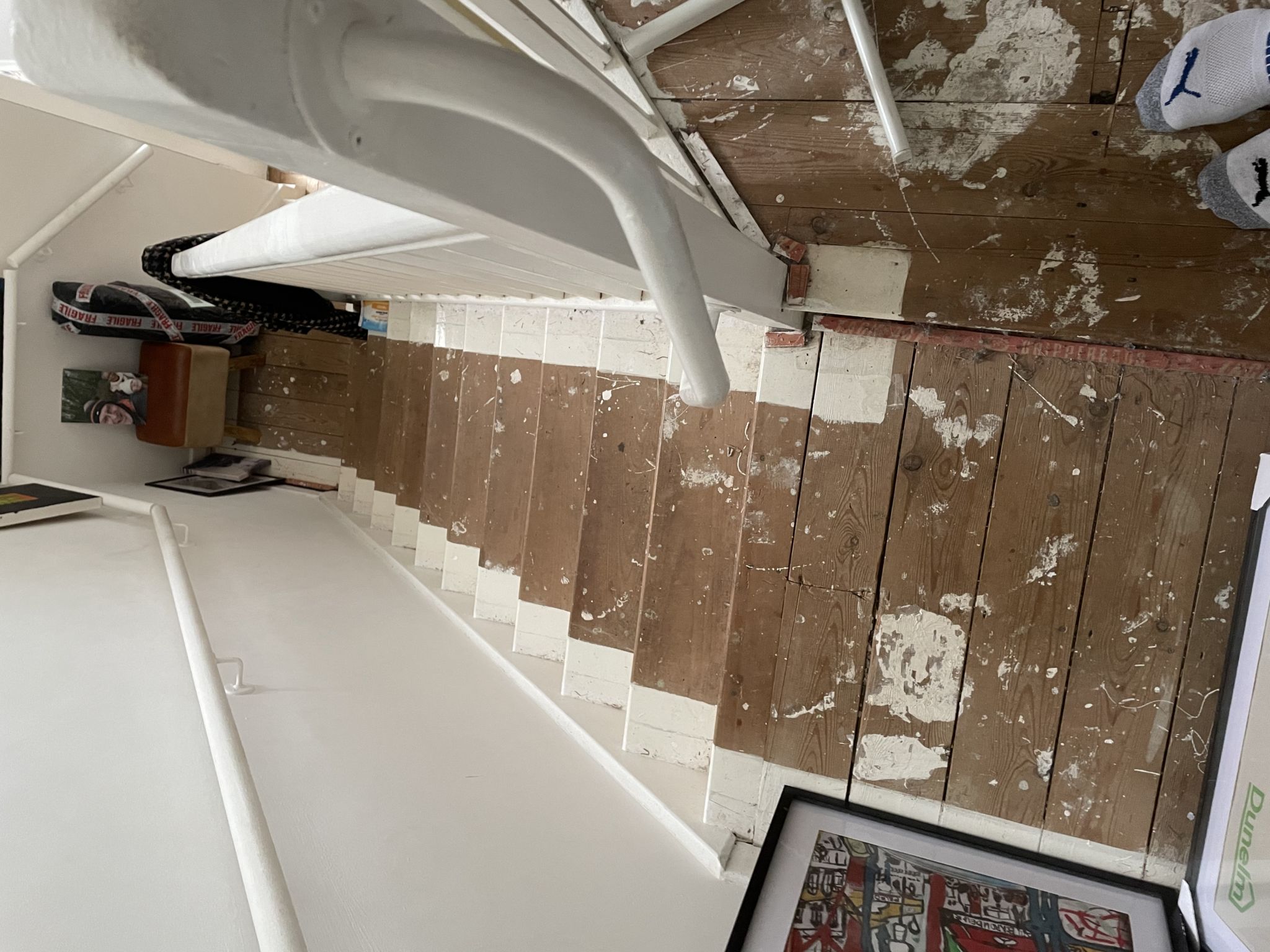 Floor condition before work at N11