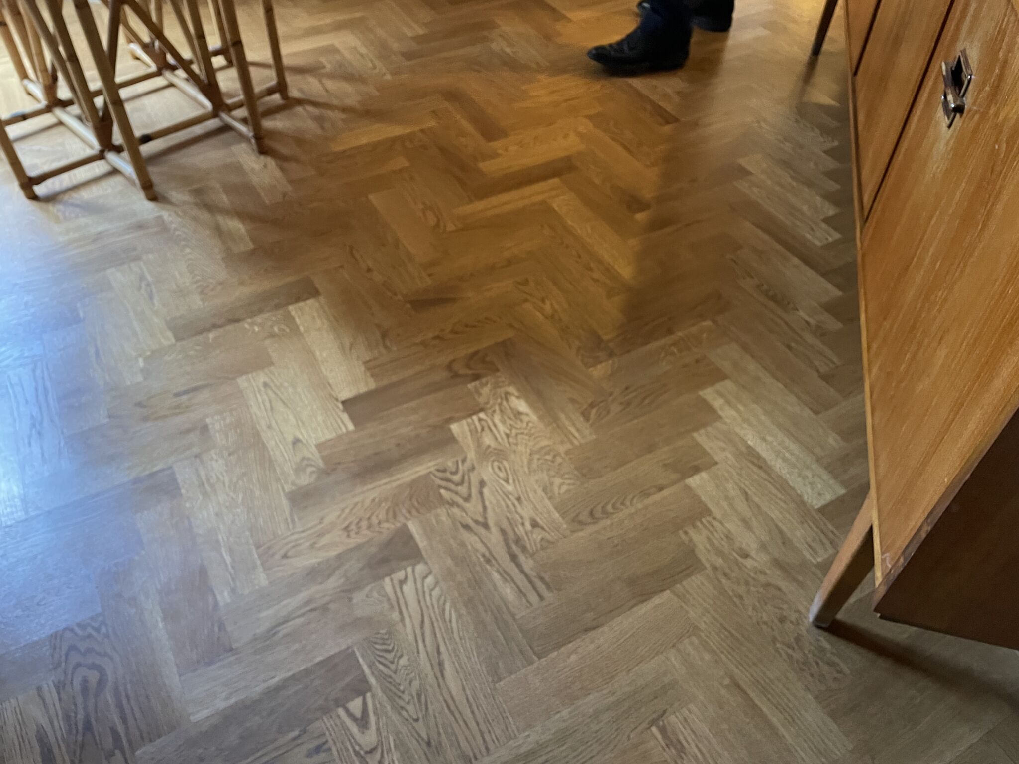 Floor condition before work at N1