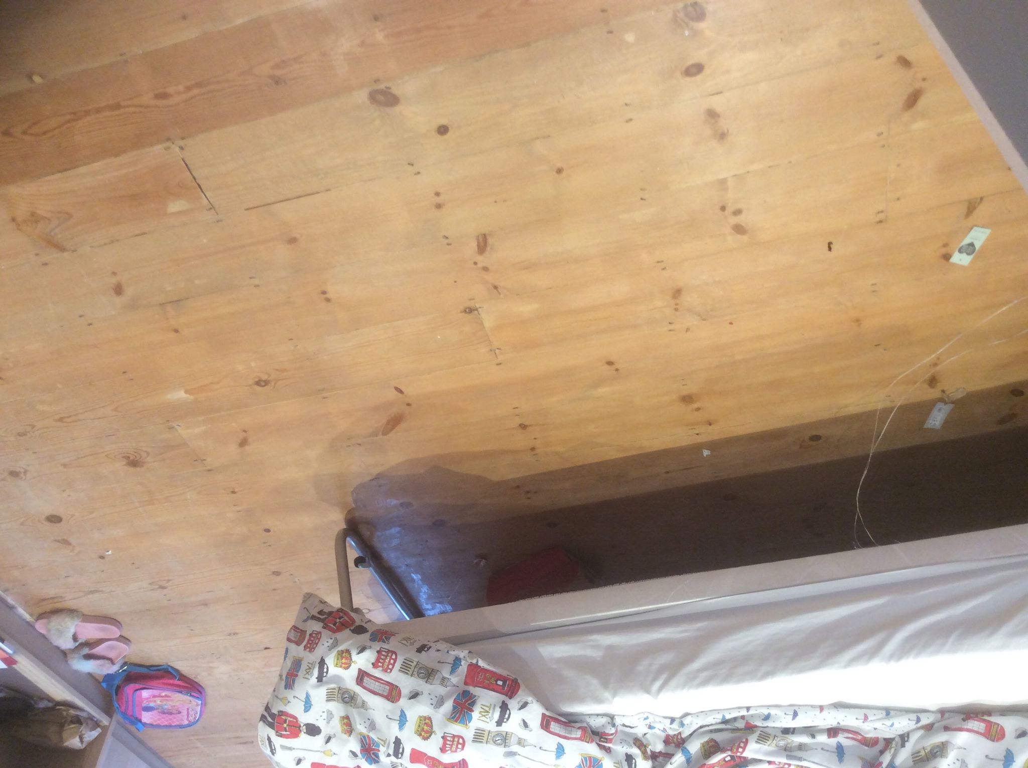 Floor condition before work at N12