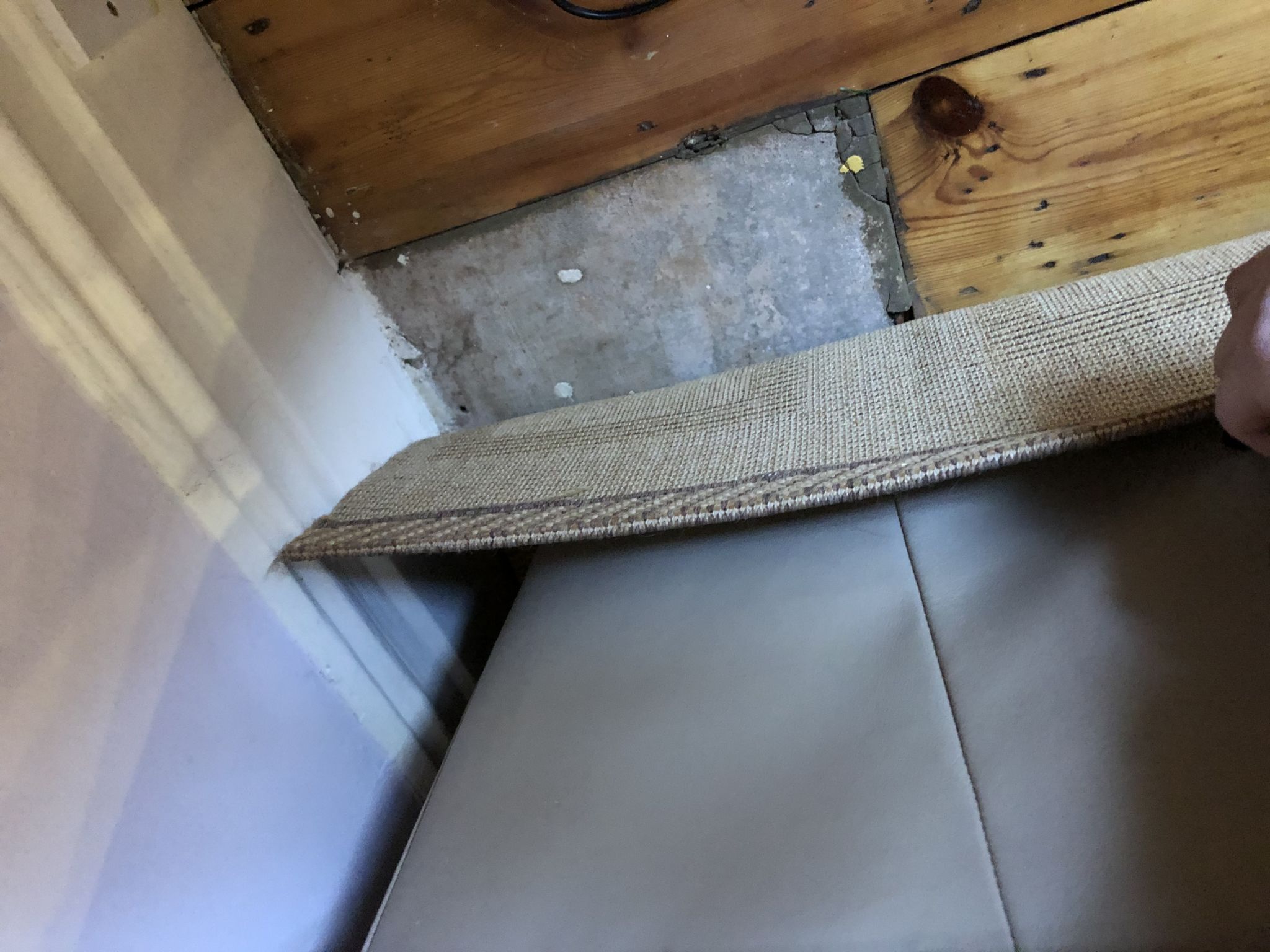 Floor condition before work at N13