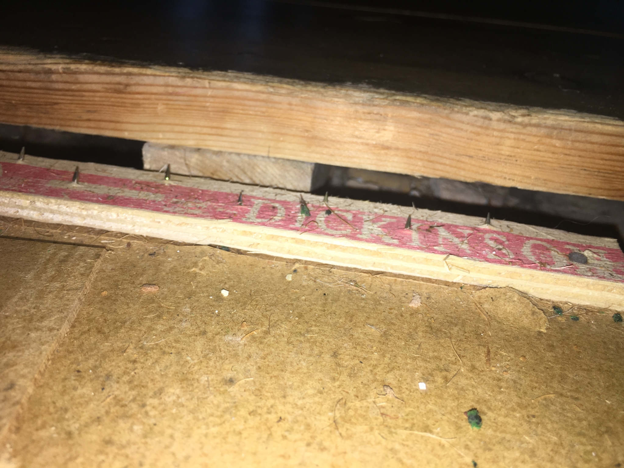 Floor condition before work at N15