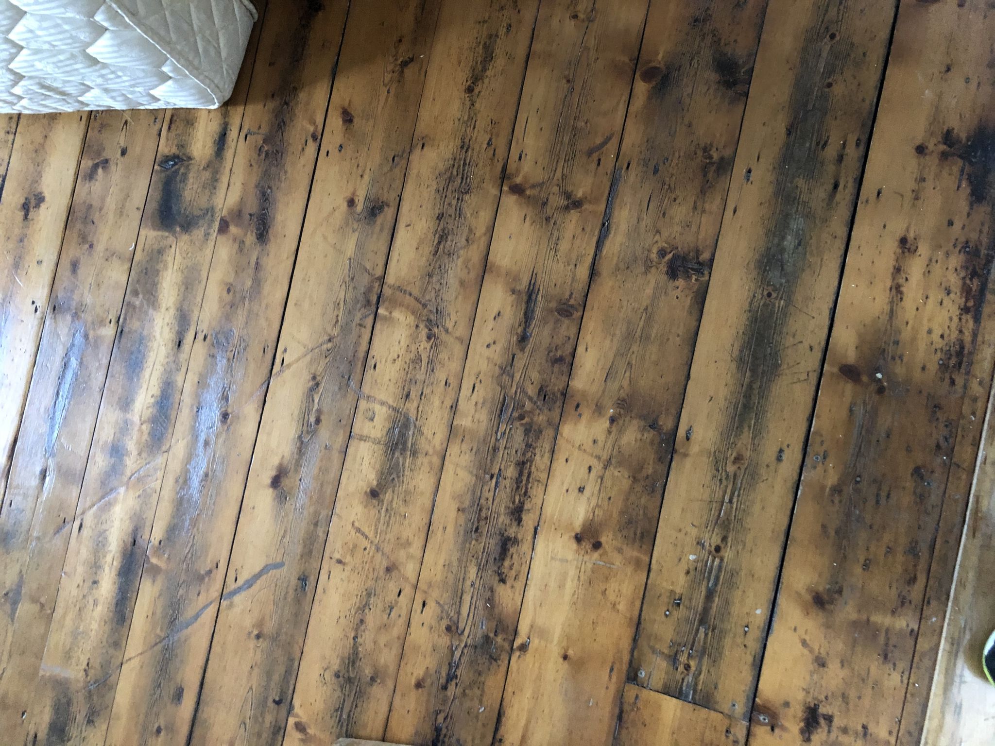 Floor condition before work at N16